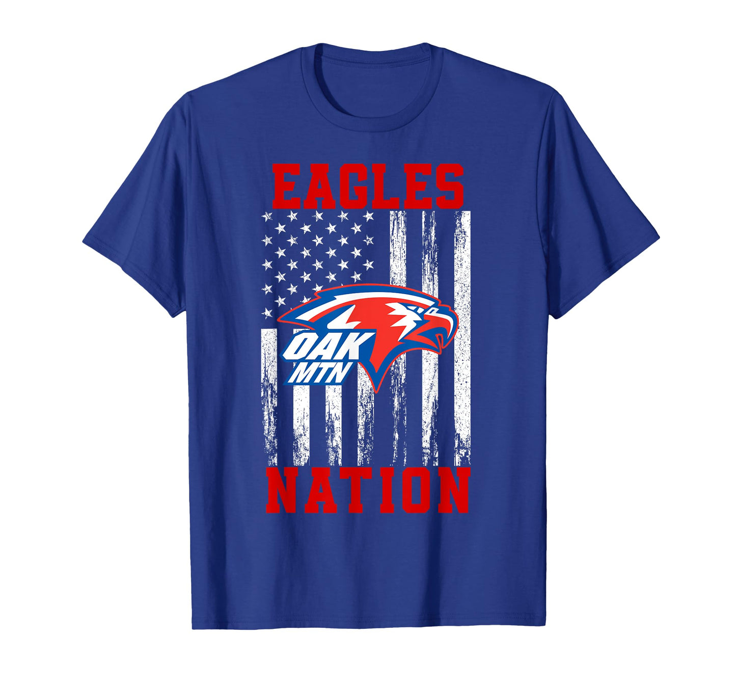 Oak Mountain Eagles Logo Nation HS T-Shirt