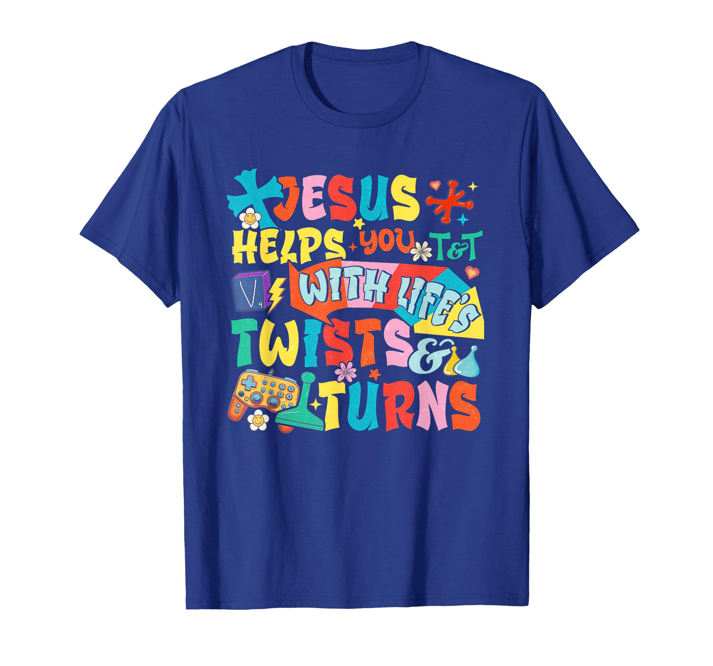 VBS Twist And Turn Following Jesus Changes The Game T-Shirt