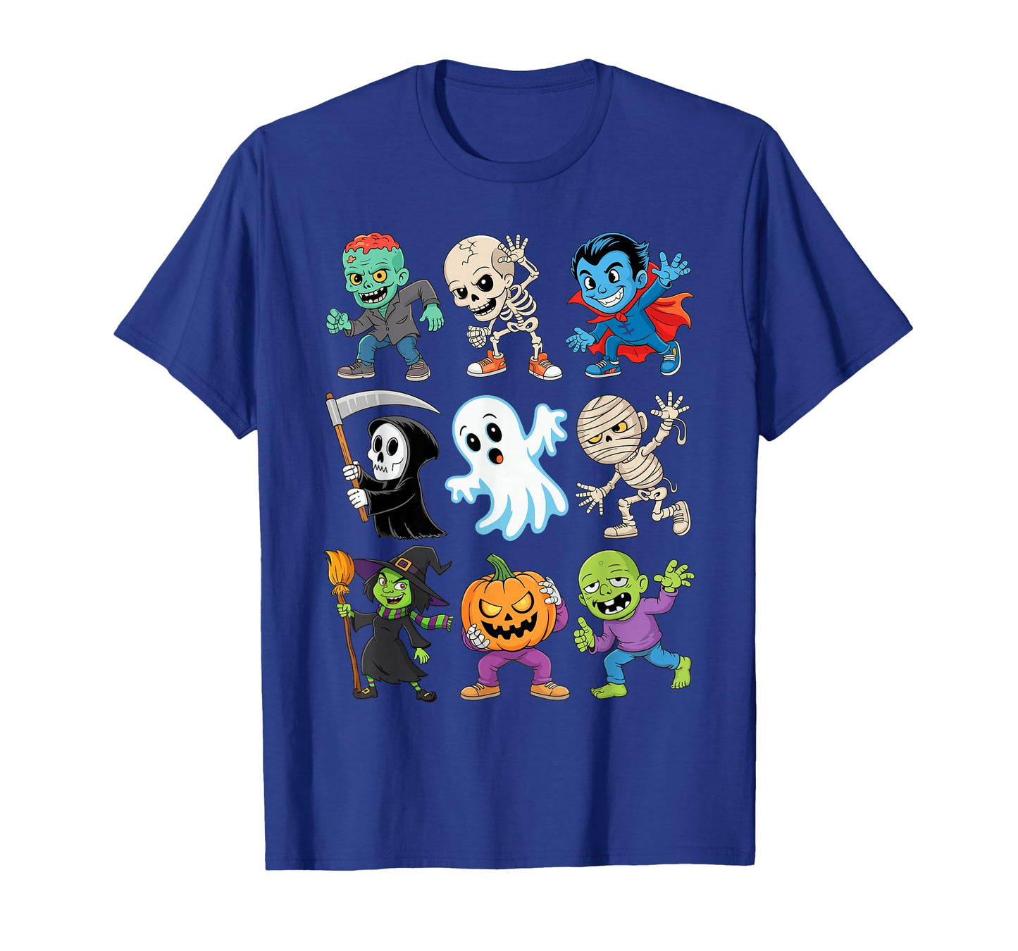 Spooky Creatures Kids Toddler Boys Halloween T-Shirt
