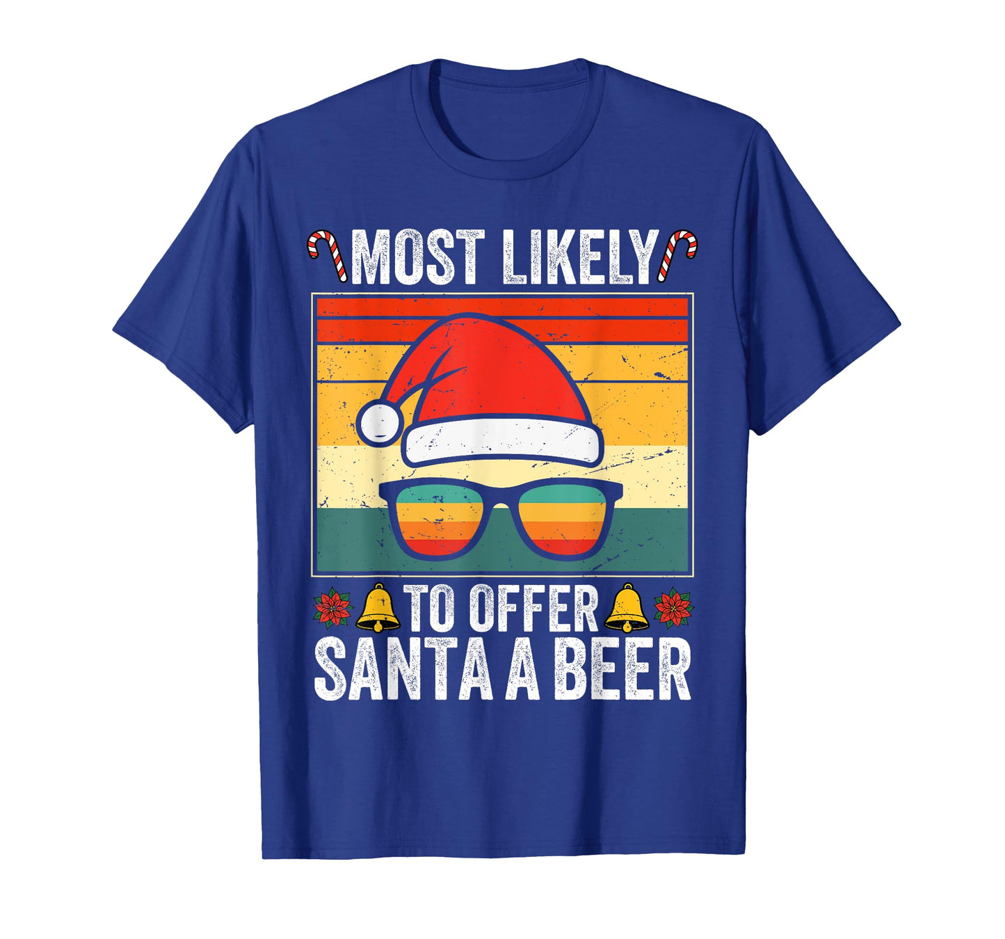 Most Likely to Offer Santa A Beer Family Matching T-Shirt