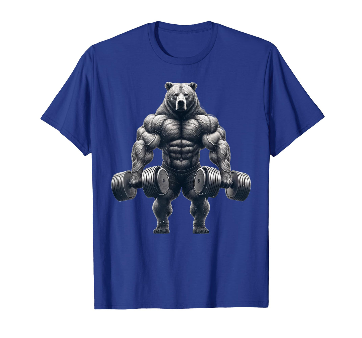 Bear Powerlifting Weightlifting Gym Workout T-Shirt