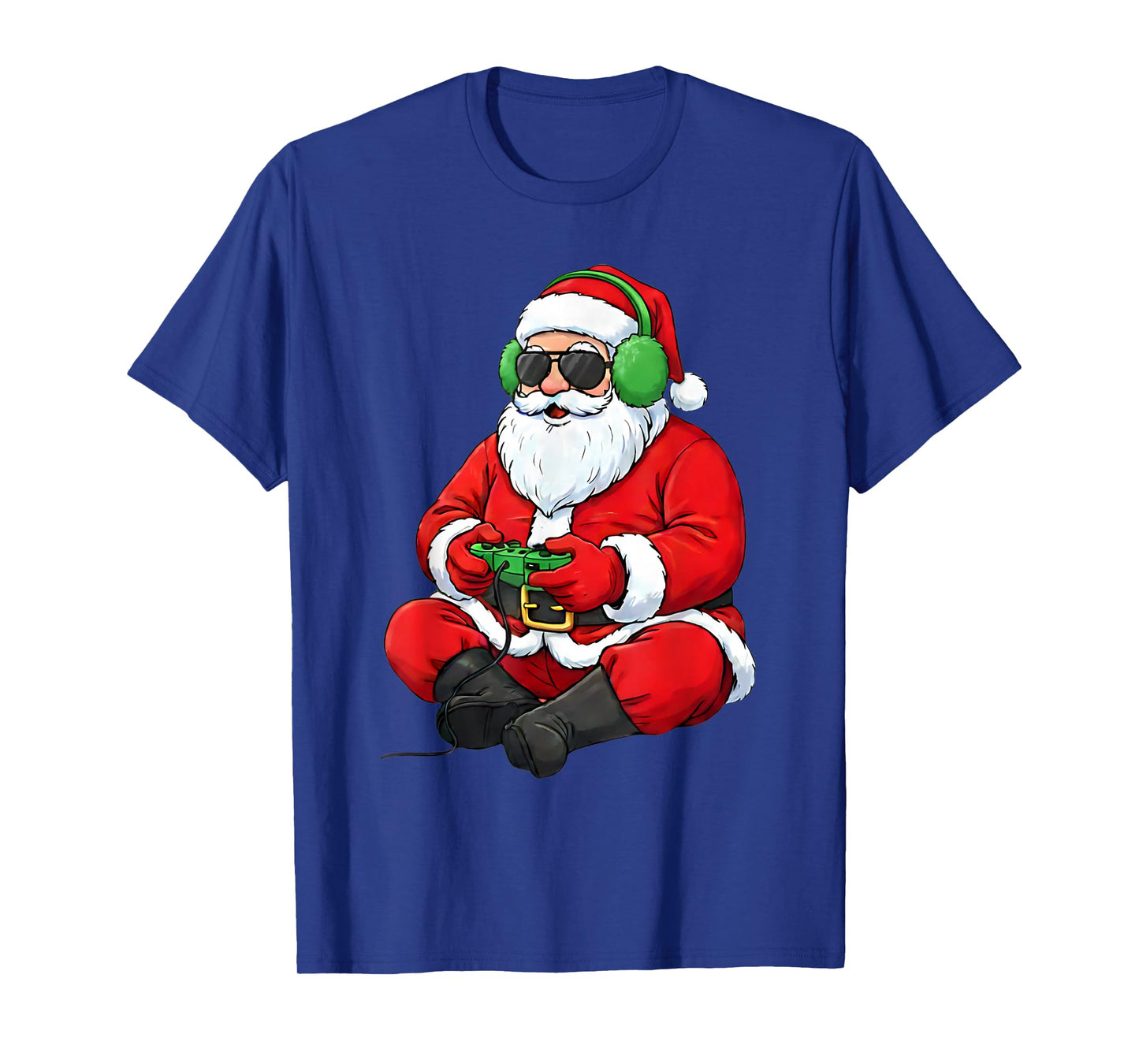Christmas Gamer Boys Video Game Santa Xmas T-Shirt