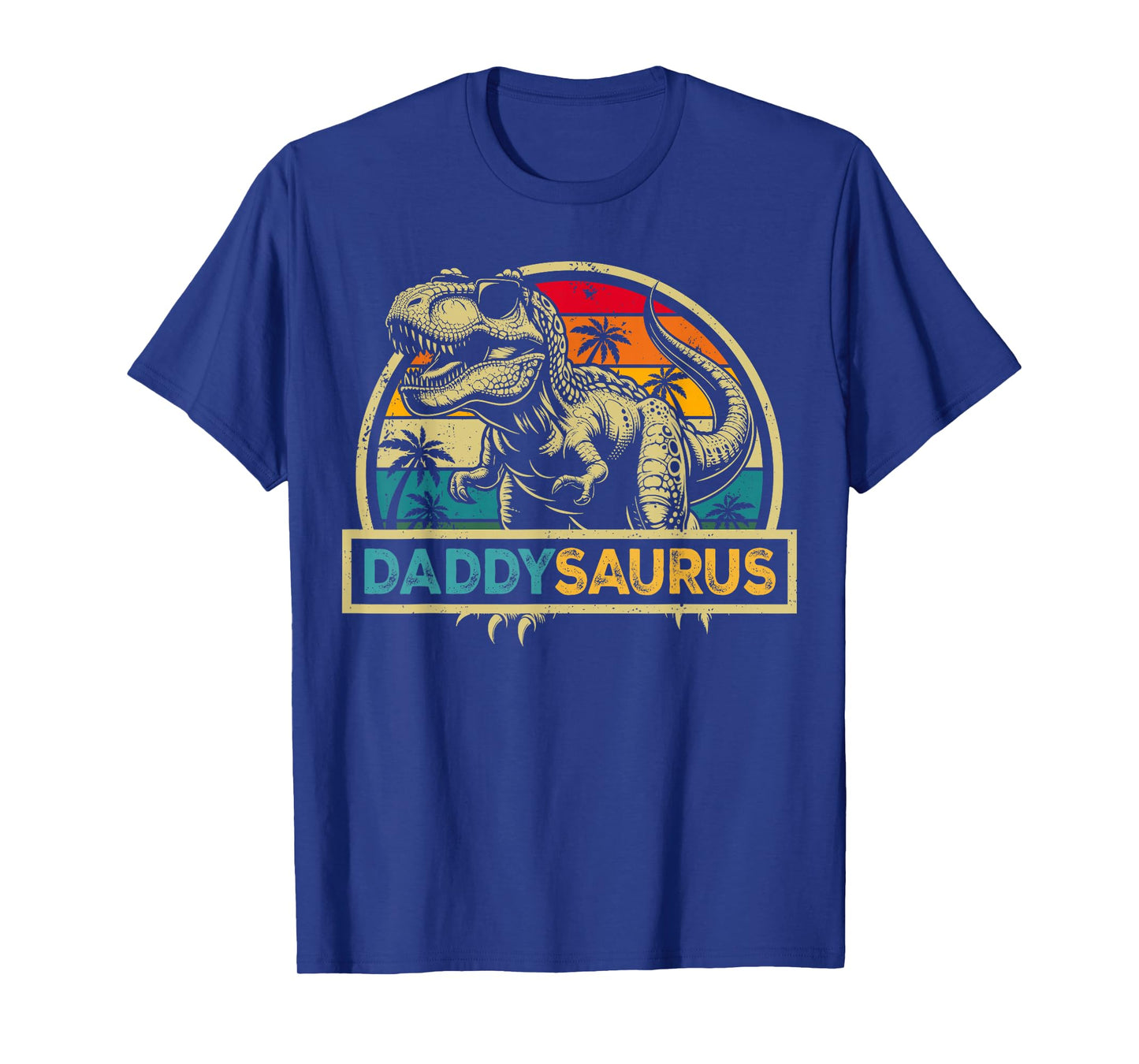 Daddysaurus T Rex Dinosaur Daddy Saurus Family Matching T-Shirt