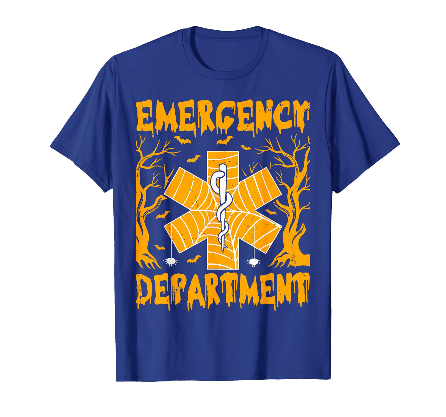 Emergency Department Emergency Room Halloween Spooky Nurse T-Shirt
