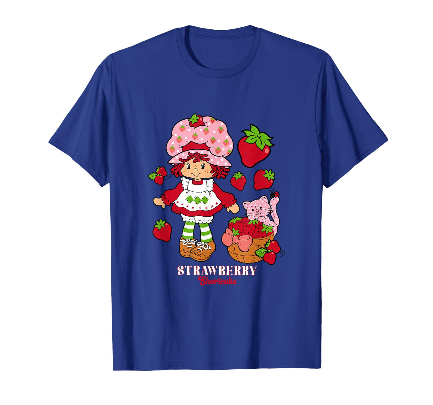 Strawberry Shortcake & Kitty Custard Vintage T-Shirt