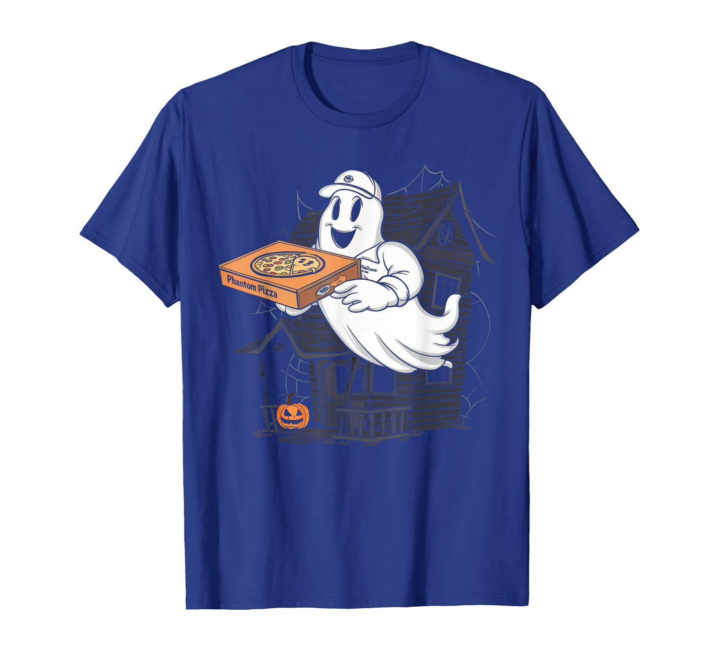 Pizza Ghost Delivery Halloween Shirt Spooky Pizza Supplier T-Shirt
