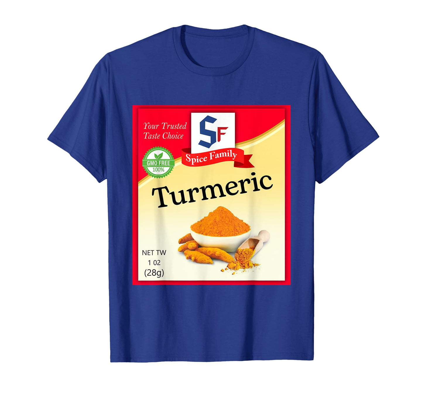 Turmeric Condiment Costume Holiday Spice Costumes T-Shirt