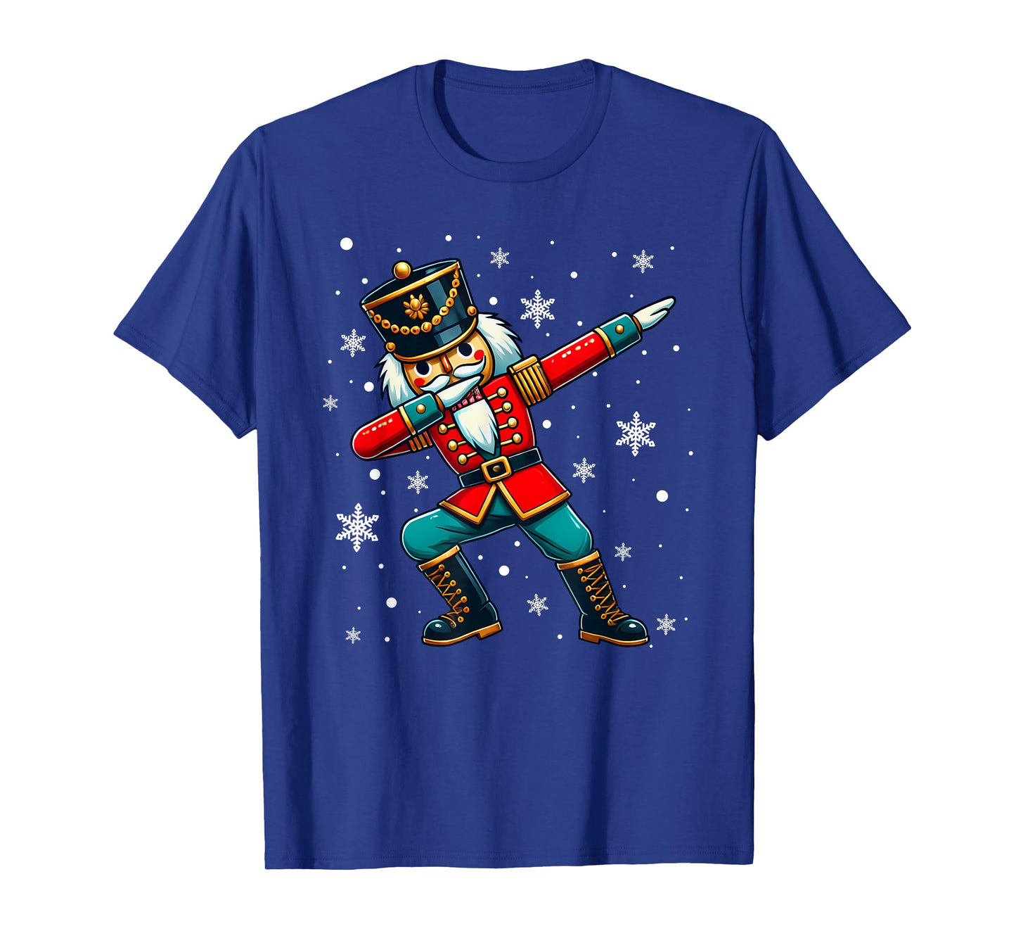 Dabbing Nutcracker Christmas Costume Matching Family Pajama T-Shirt