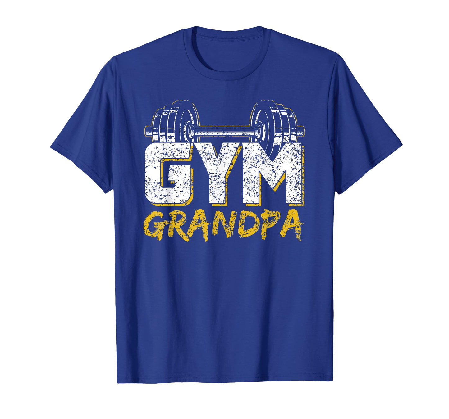 Gym Grandpa Workout Training Fitness Weightlifting Granddad T-Shirt