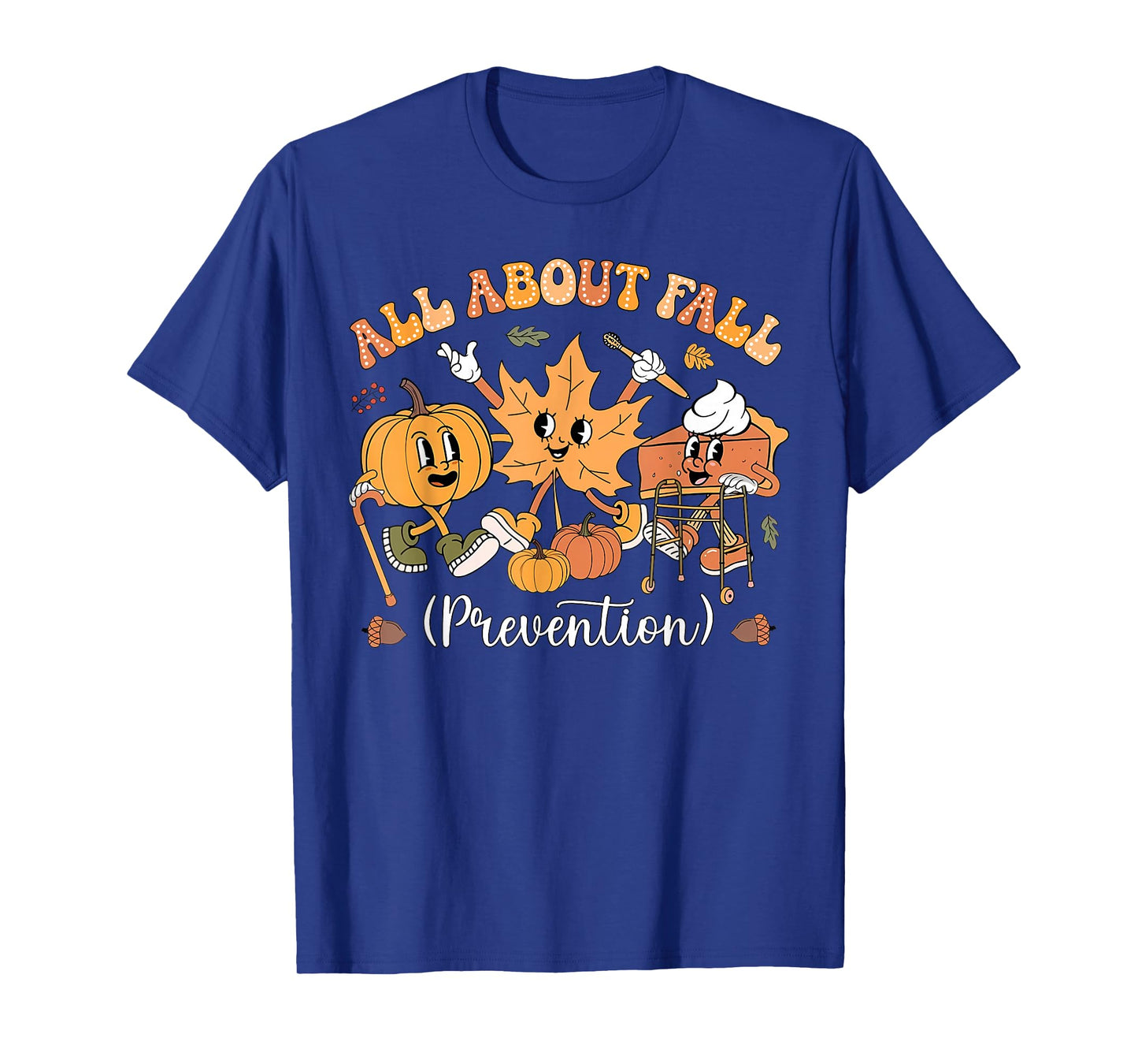 I Love Fall Prevention Fall Physical Therapy Women Men Nurse T-Shirt