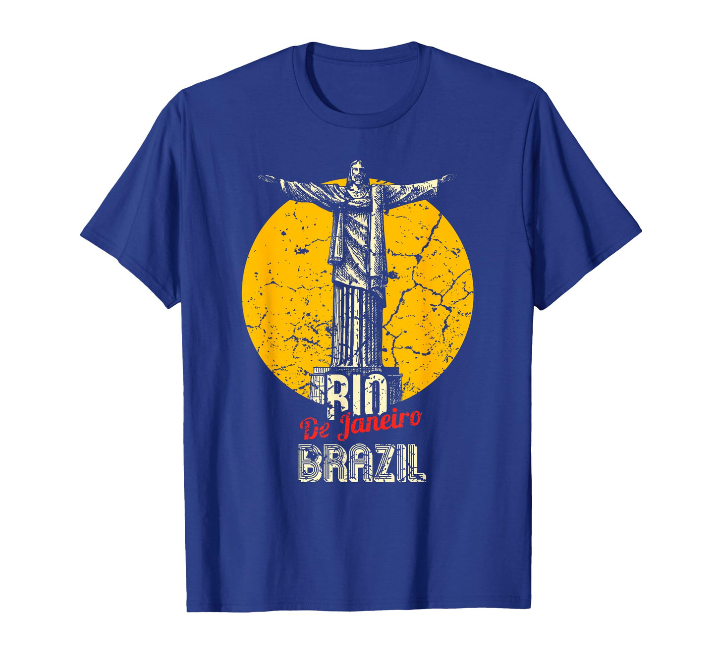 Rio de Janeiro Brazil Brazilian Christ the Redeemer Statue T-Shirt