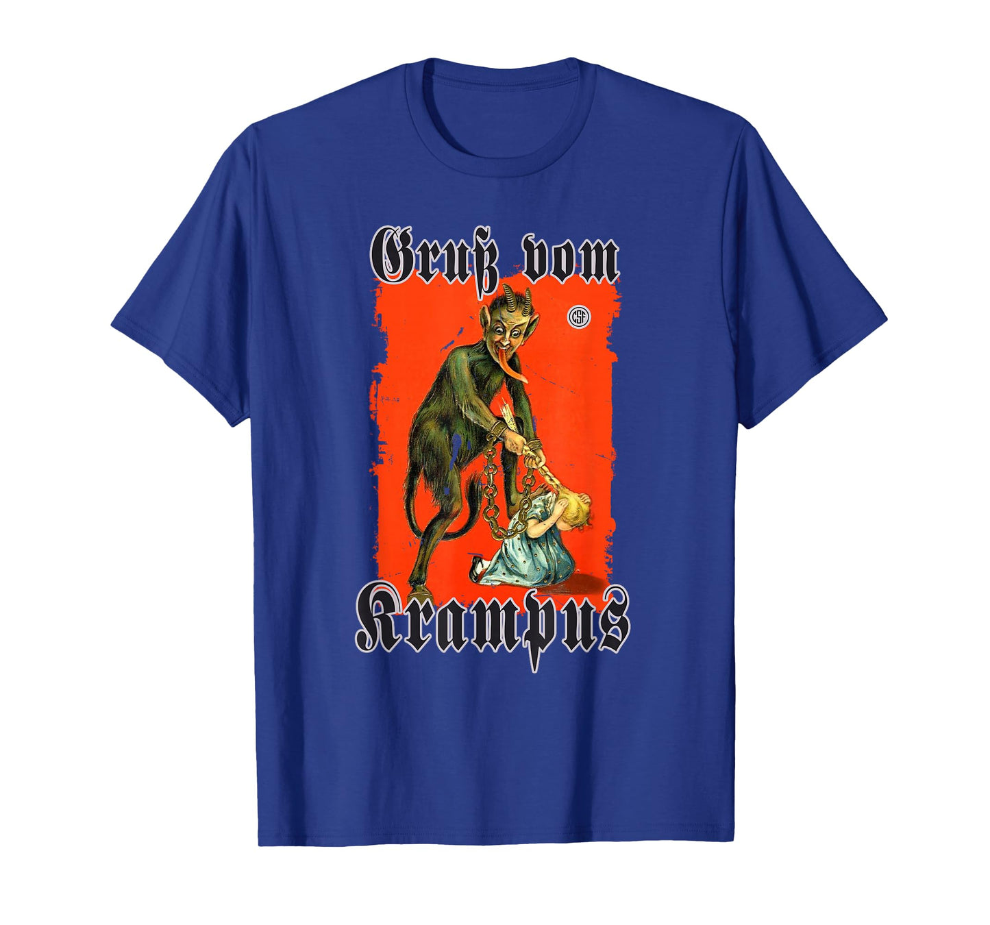 Greeting from Krampus Christmas Legend Figure T-Shirt