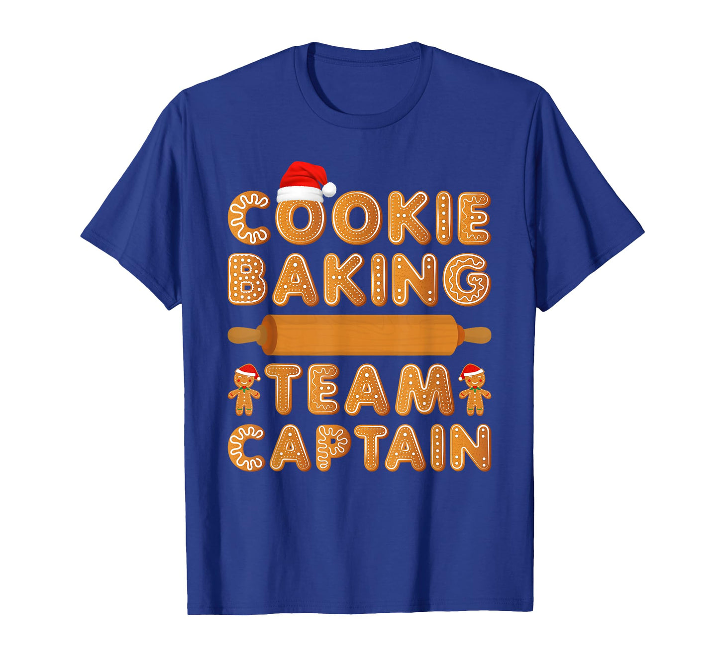 Cookie Baking Team Captain Gingerbread Christmas Family T-Shirt
