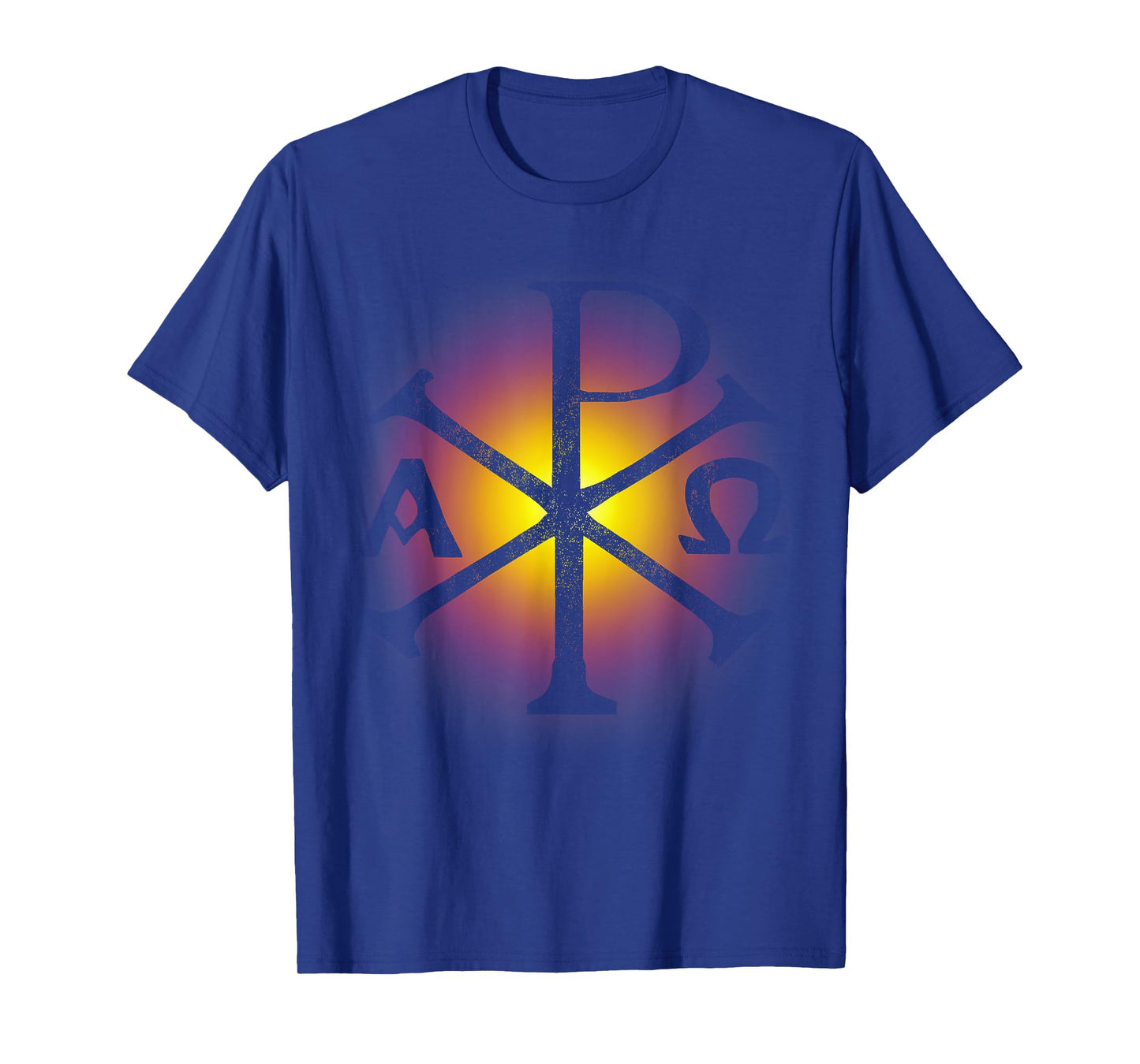 Chi Rho Tshirt - Christian Symbol Shirt for Church