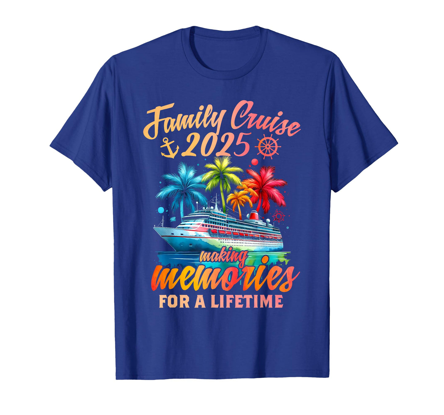 Family Cruise 2025 Family Matching Cruise Vacation Party T-Shirt