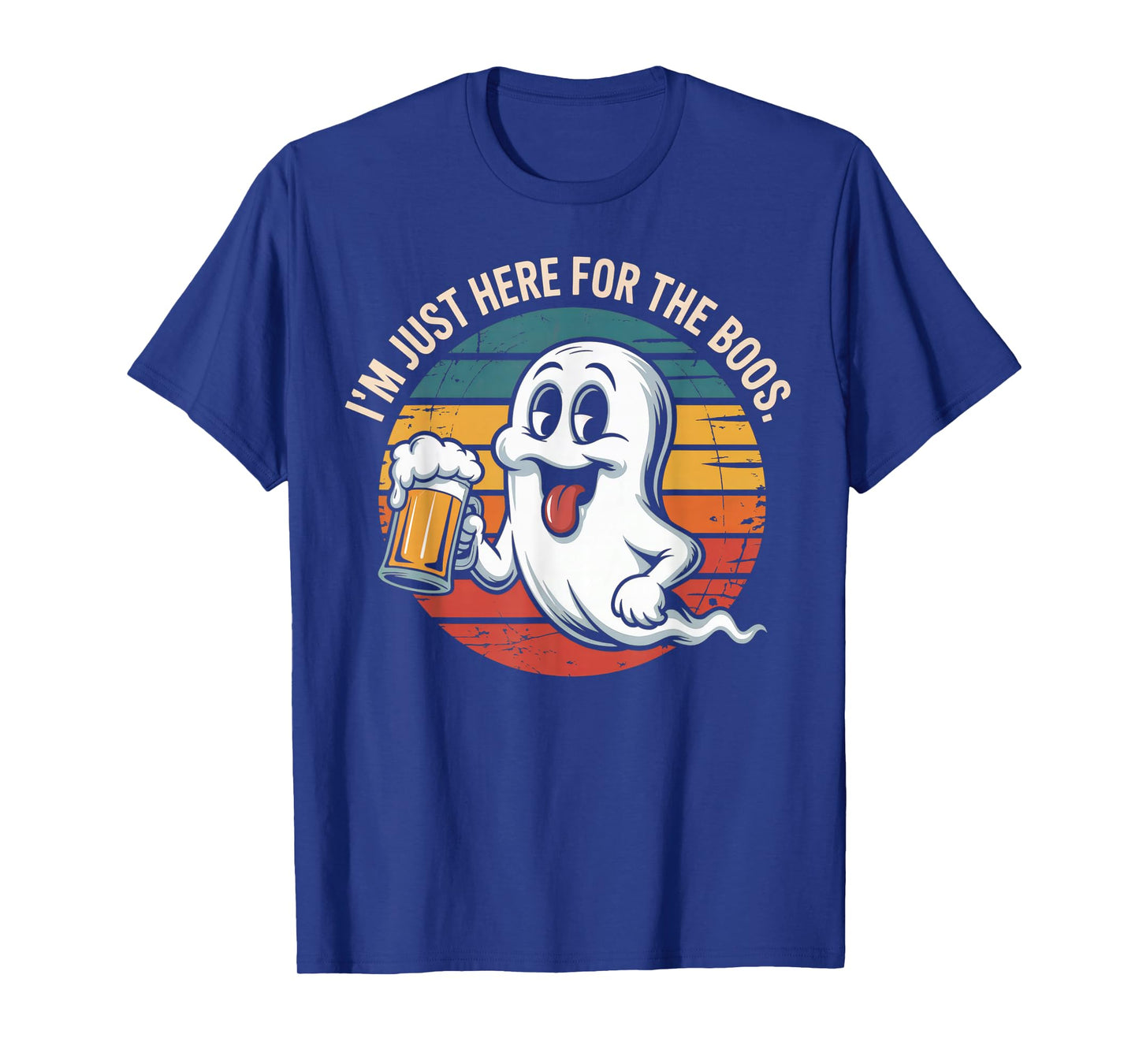 I'm Just Here for The Boos Funny Halloween Boo Party T-Shirt