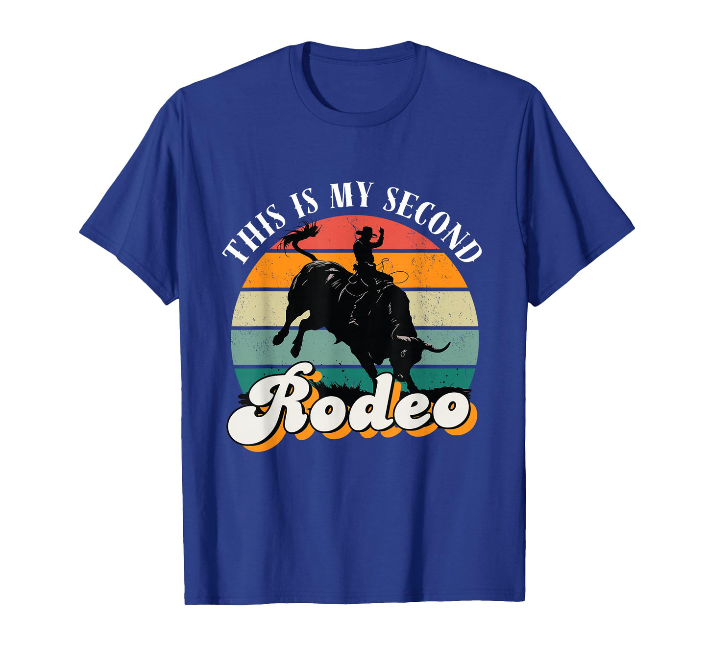 This Is My Second Rodeo vintage cowboy Retro T-Shirt