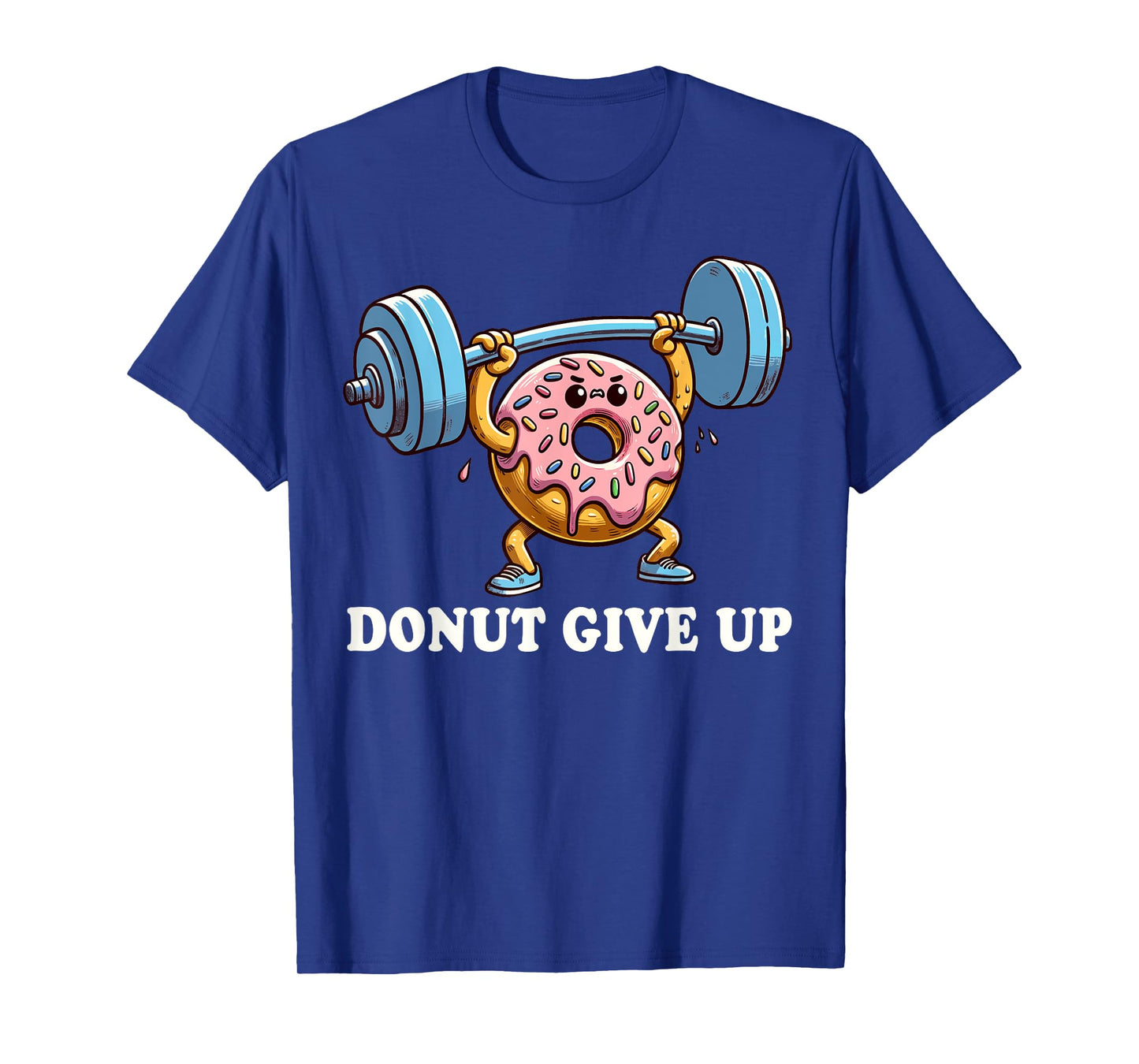 Weightlifting - Funny Fitness Workout Gym Donut Lover T-Shirt