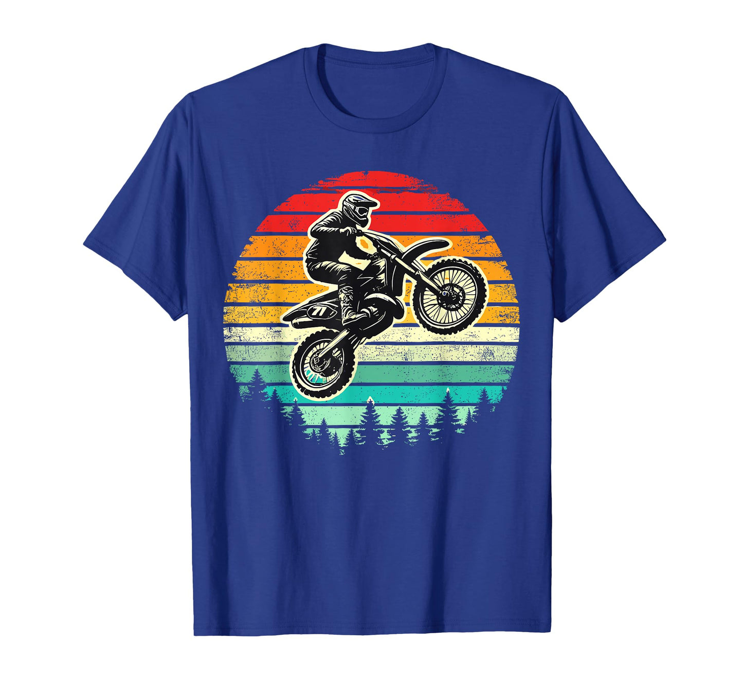 Dirt Bike Rider Vintage Motorcycle Motocross T-Shirt