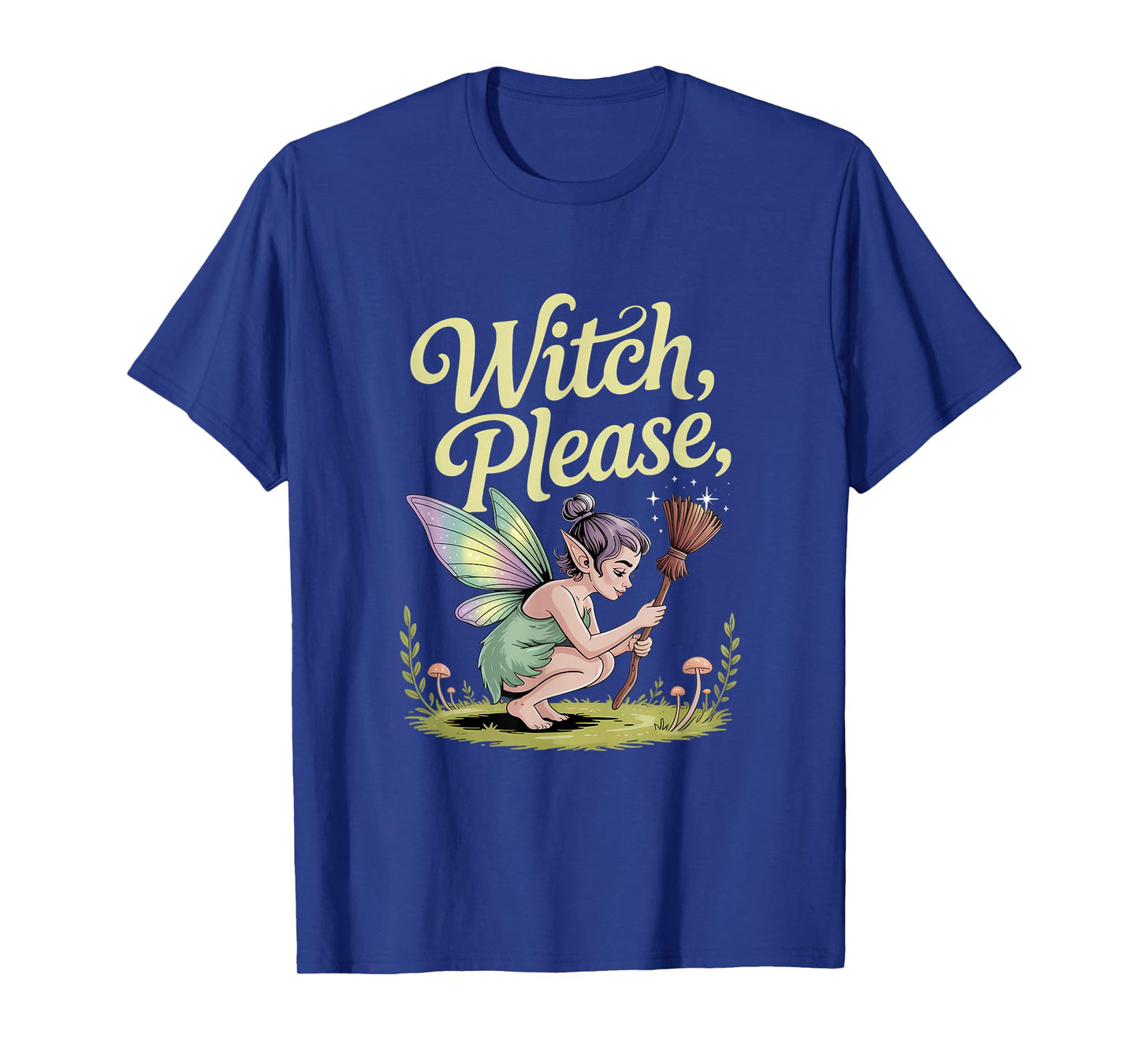 Witch Halloween Fairy Magic Fantasy Whimsy T-Shirt