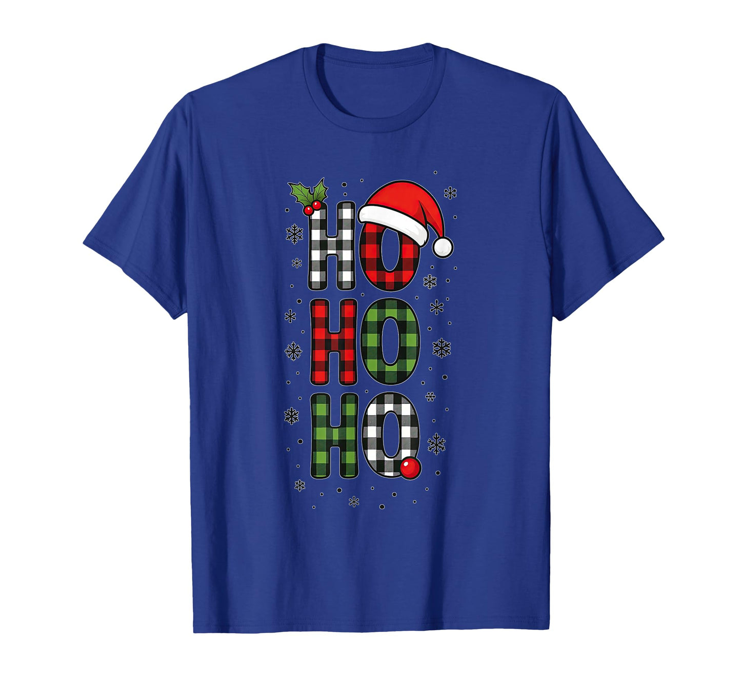 HoHoHo Festive Christmas Santa Xmas Holidays T-Shirt
