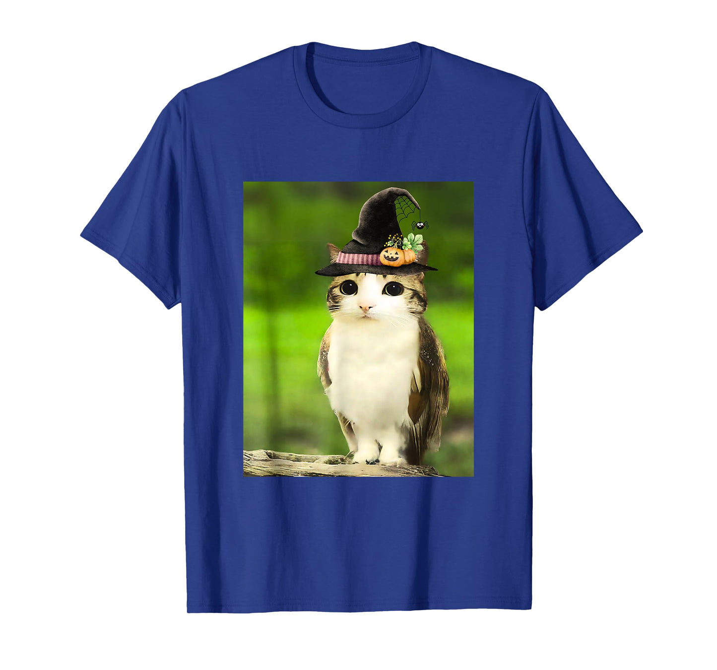 Meowl Wizard Cat Owl Funny Meme Costume for Men Kids Women T-Shirt
