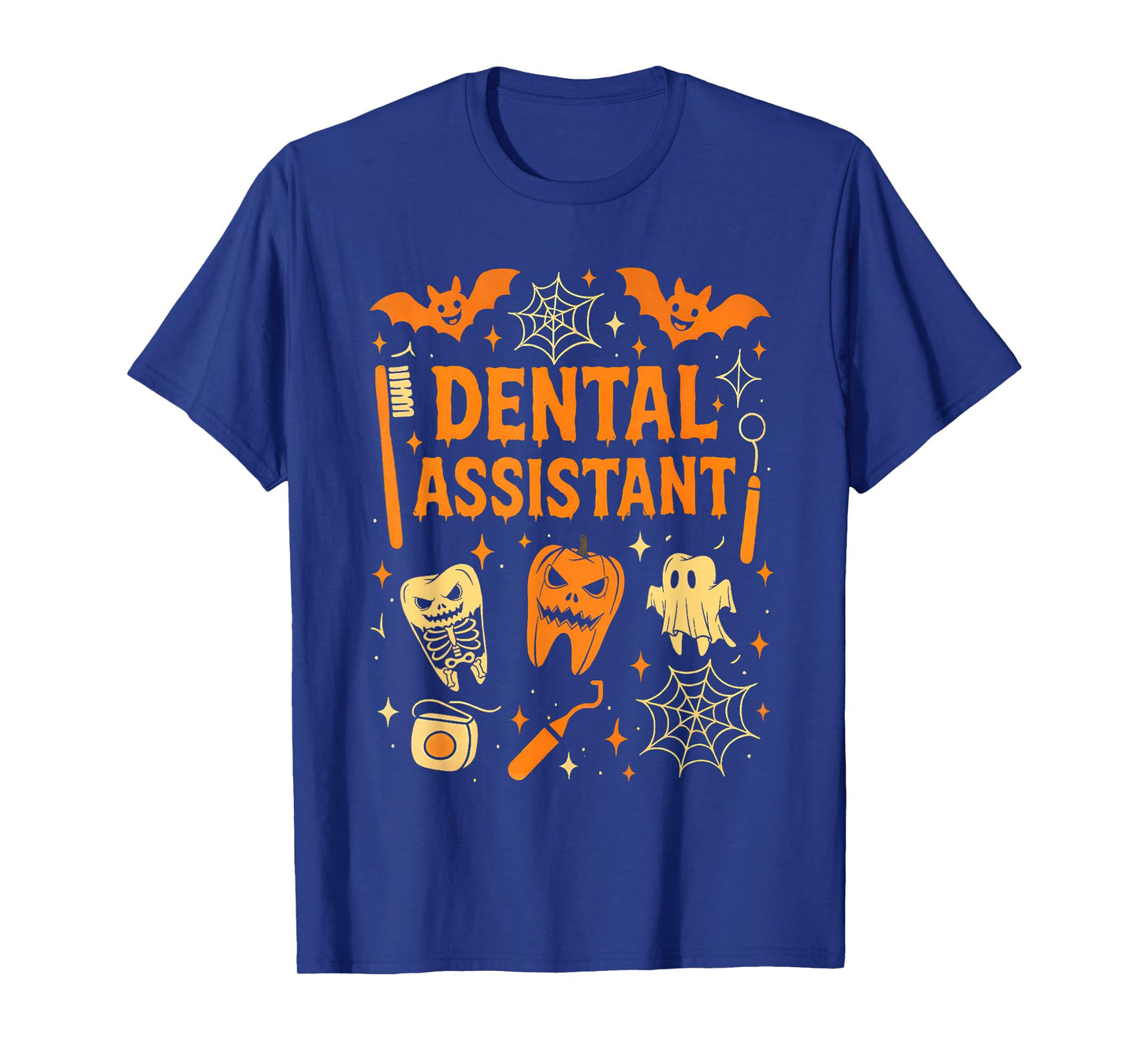 Halloween Dental Assistant Dentist Costume Teeth Women Men T-Shirt