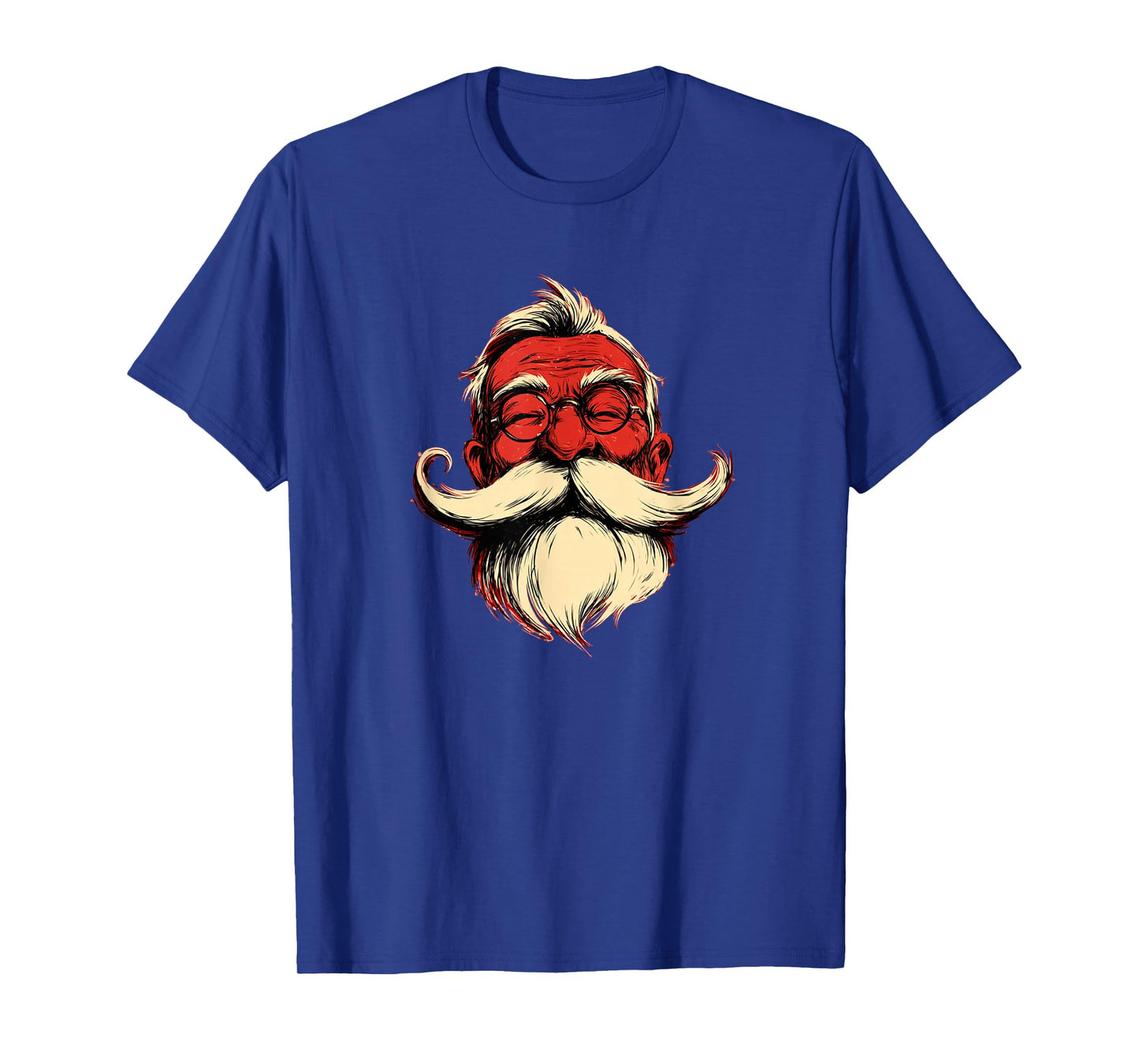 Amazing Santa Claus Head with Nice Beard for Man and Woman T-Shirt