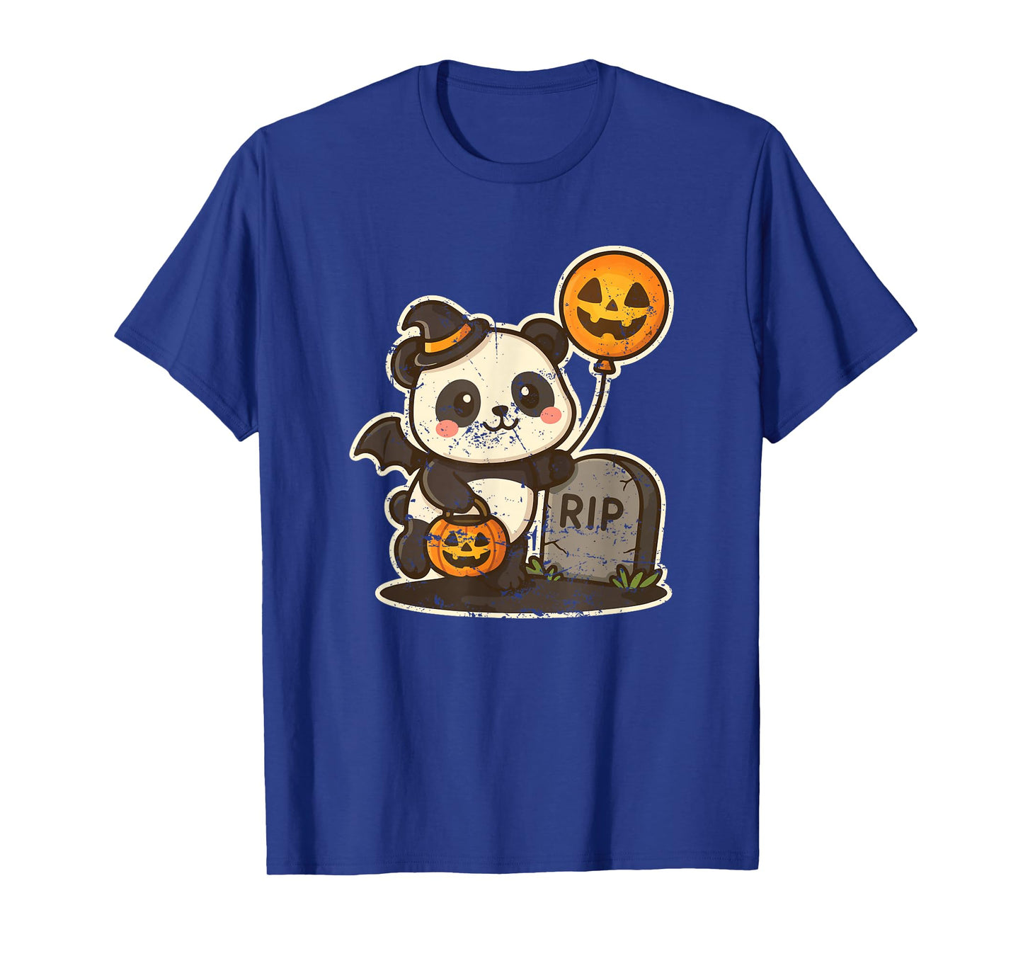 Rip Panda Witch with Balloon T-Shirt