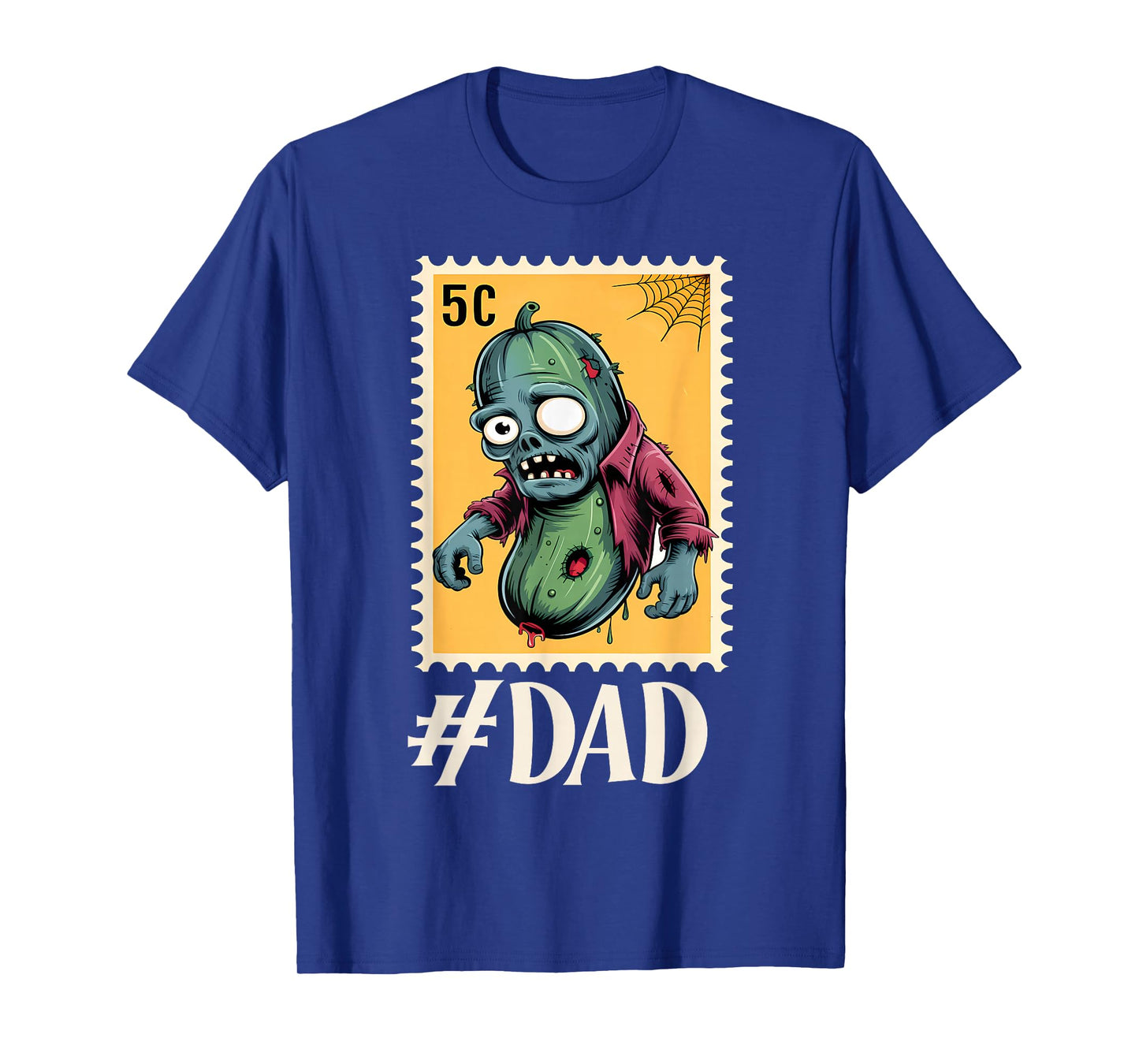 Creepy Cucumber Squad – Funny Halloween Stamp #DAD T-Shirt