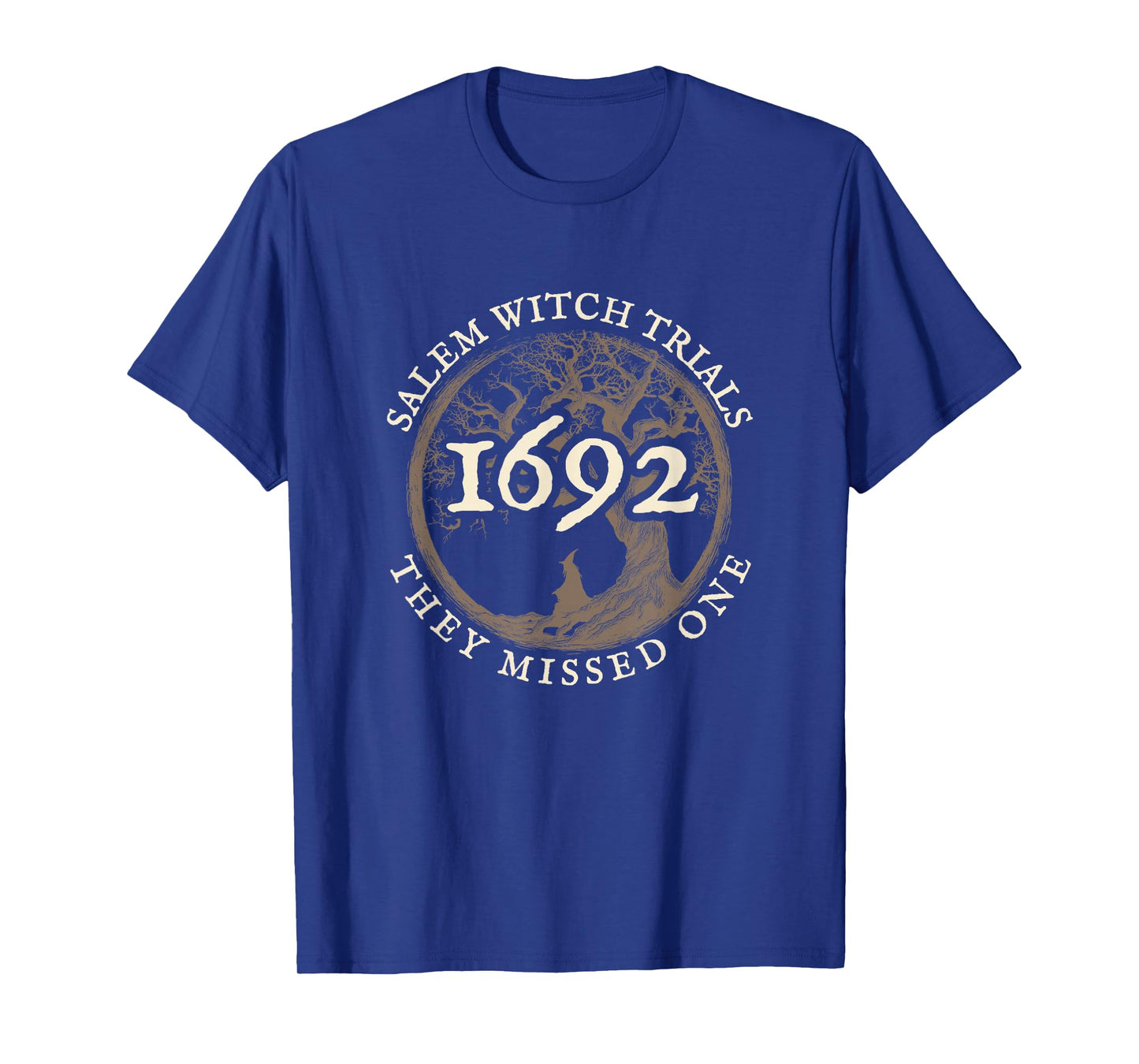 Salem Witch Trials 1692 Vintage Occult Humor History Design T-Shirt