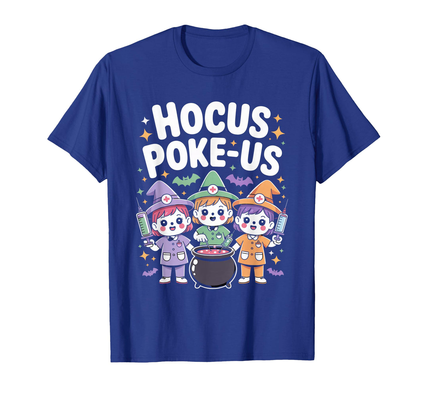 Hocus Poke-Us Nurse Witch Halloween Costume Humor T-Shirt
