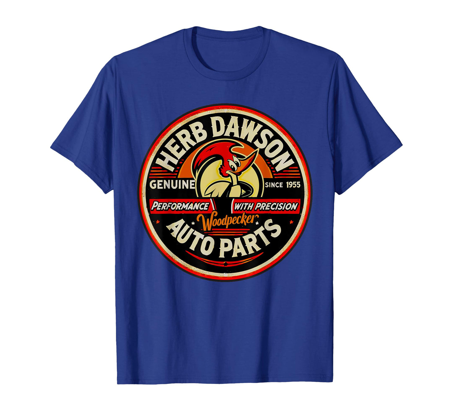 Retro Vintage Herb Dawson Clay Smith Cams Style Gas Station T-Shirt