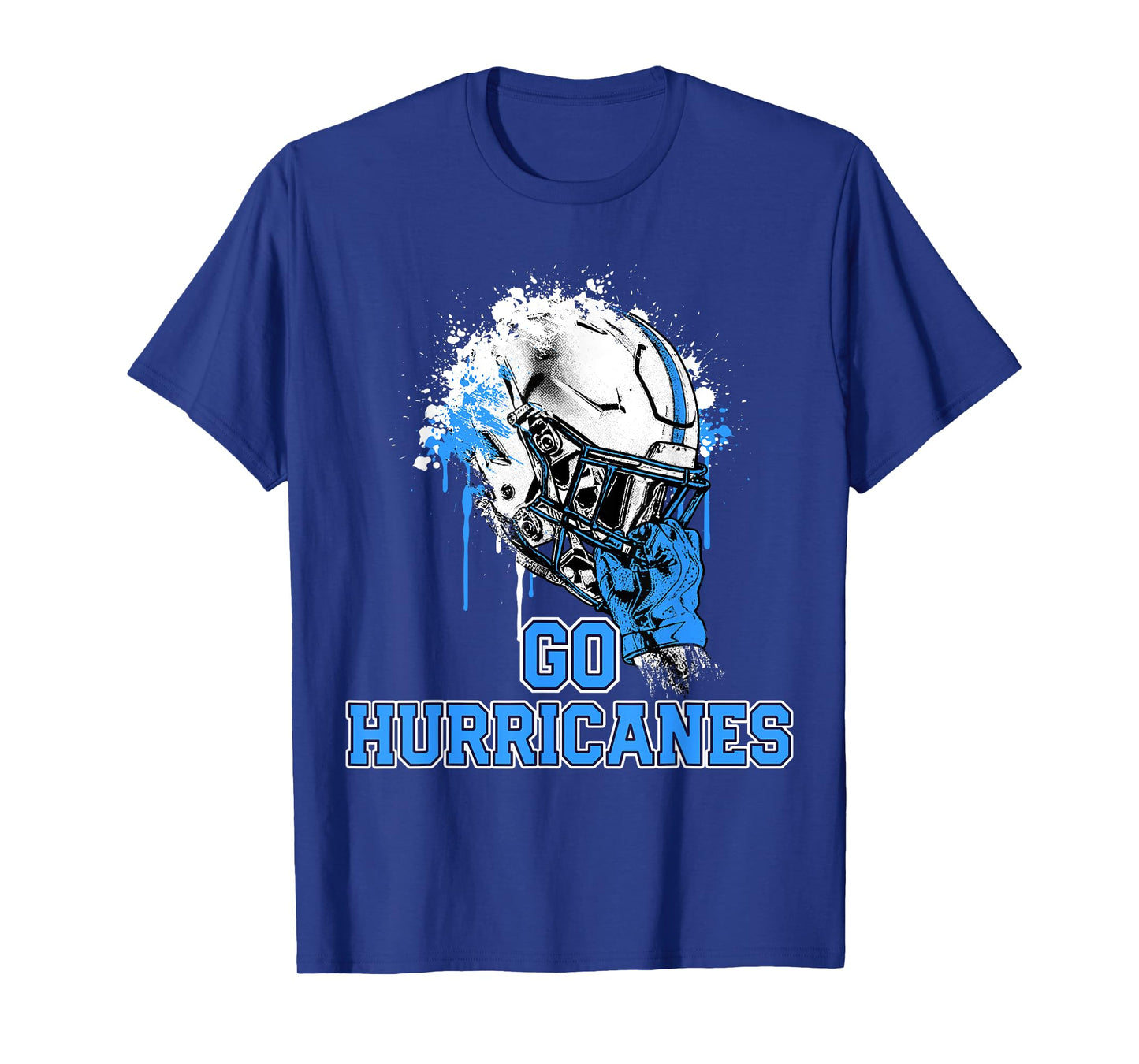 South Plaquemines Hurricanes Rising Helmet GO! T-Shirt