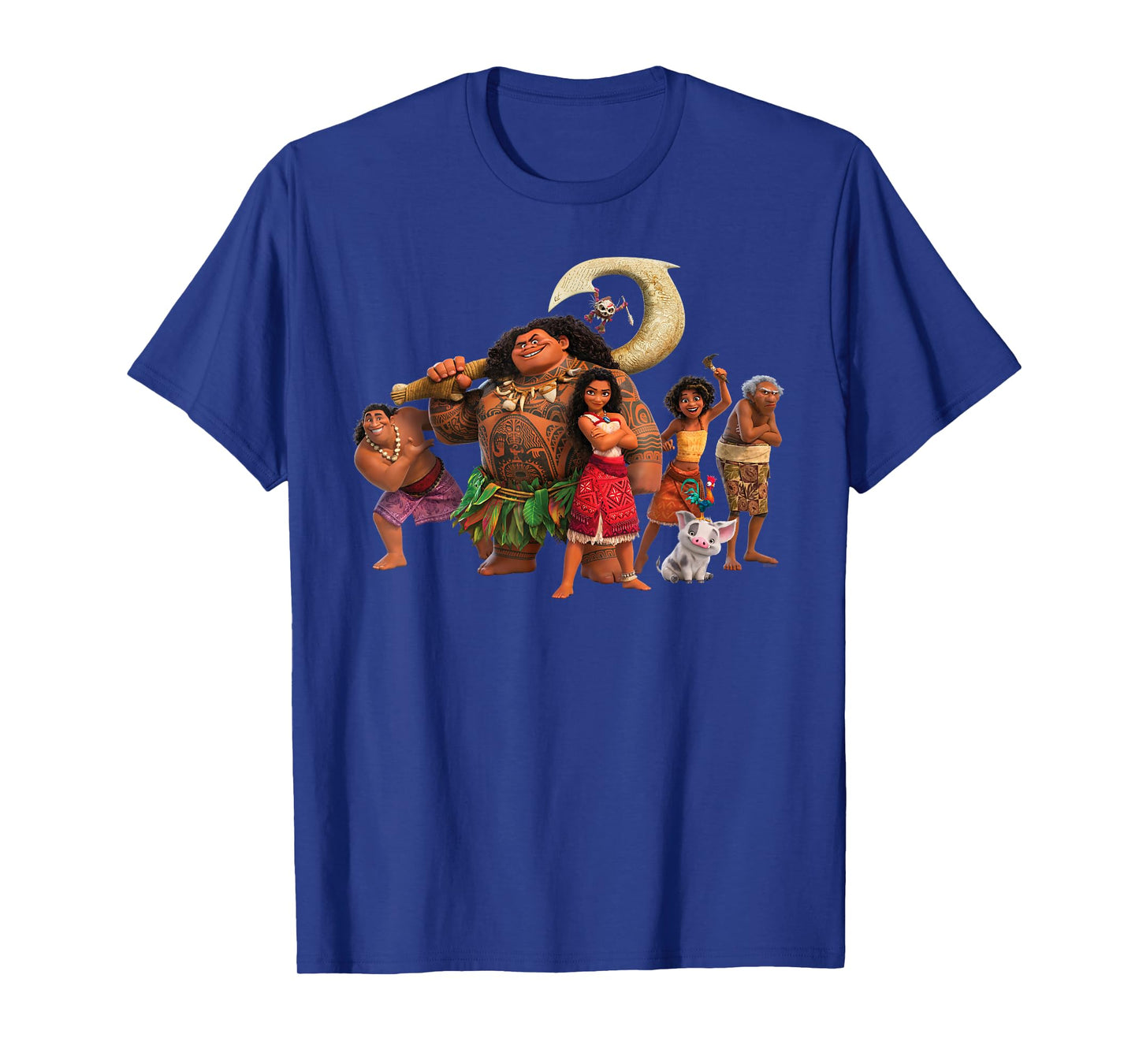 Disney Moana 2 Moana’s Ocean Adventure Crew Group Together T-Shirt