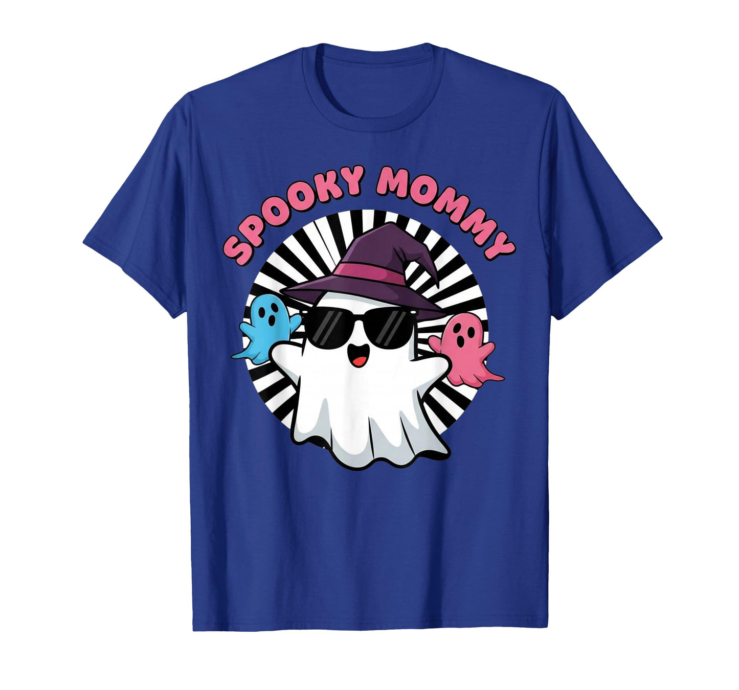 Spooky Mommy Ghost Witch Mom Halloween T-Shirt