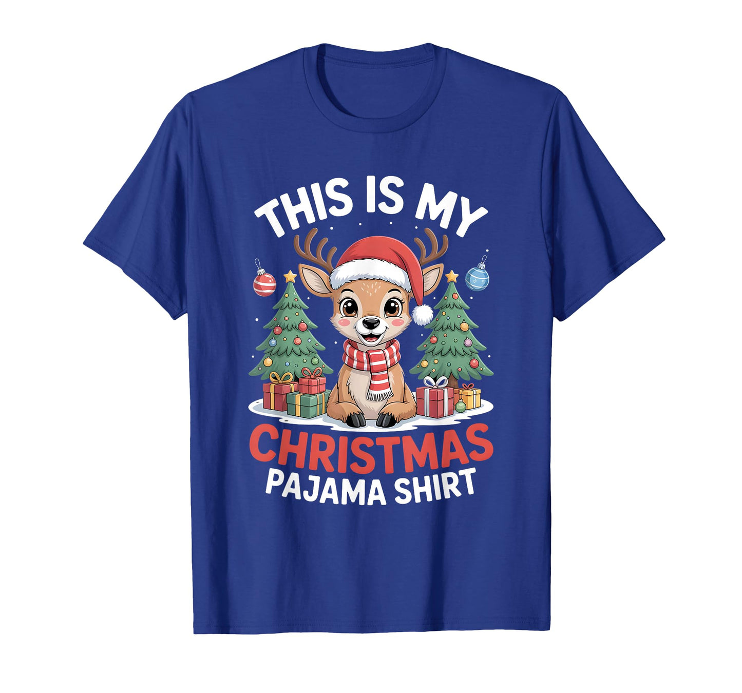Deer This is My Christmas Pajama T-Shirt