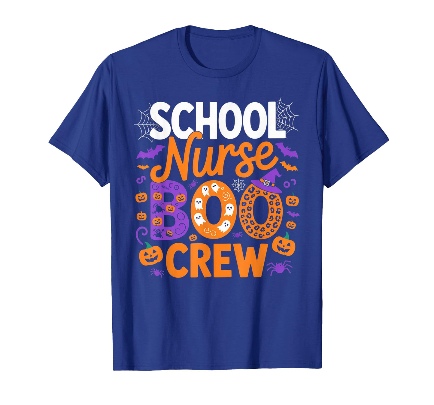 School Nurse Boo Crew Halloween Spooky Outfit for Educators T-Shirt