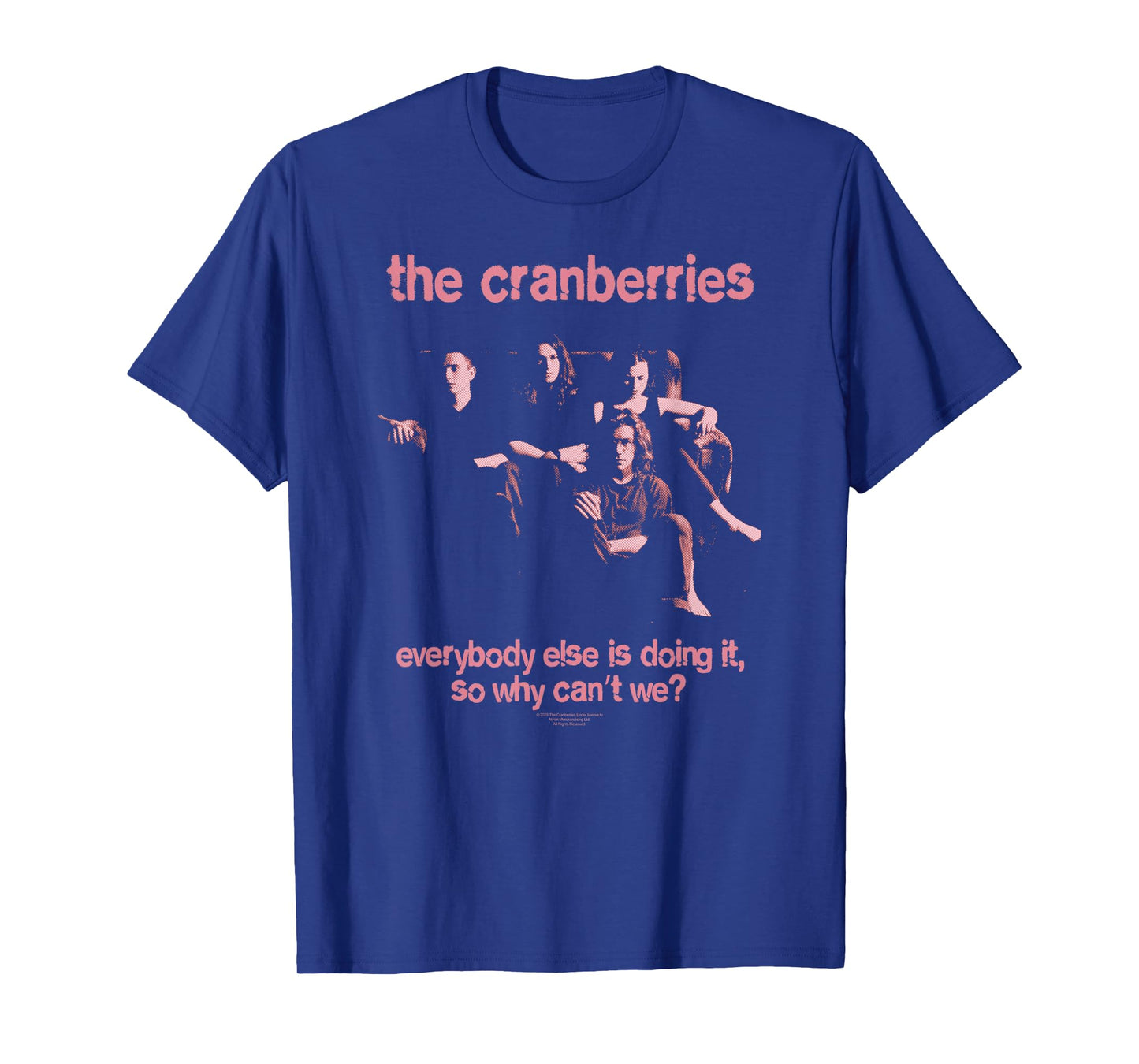The Cranberries Everybody Else is Doing It Pink Vintage Band T-Shirt