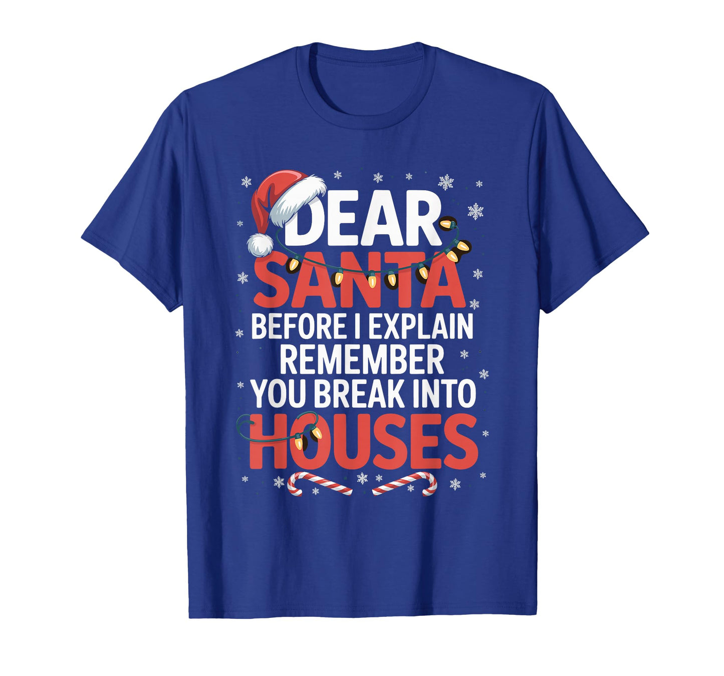 Funny Christmas Humor Xmas Pajama for Men Women Kids T-Shirt