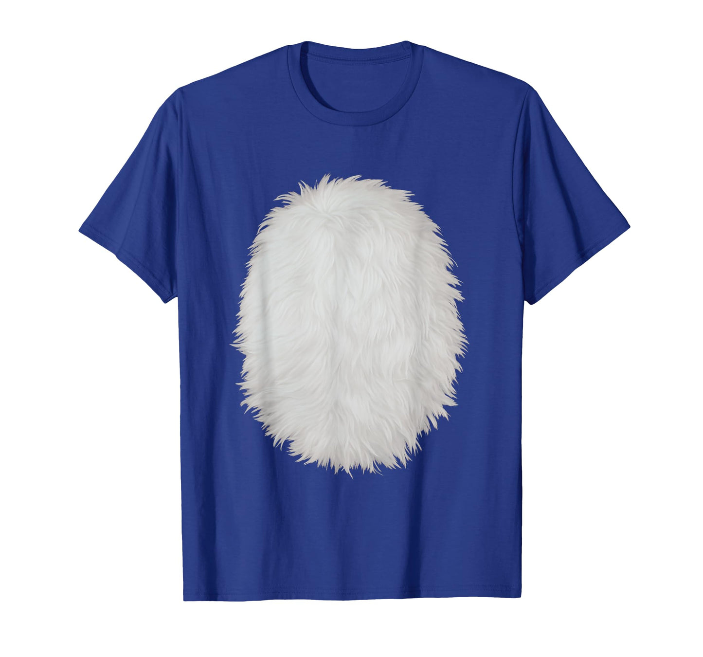 White Belly Costume DIY Cosplay Panda Bear Cat Skunk Deer T-Shirt