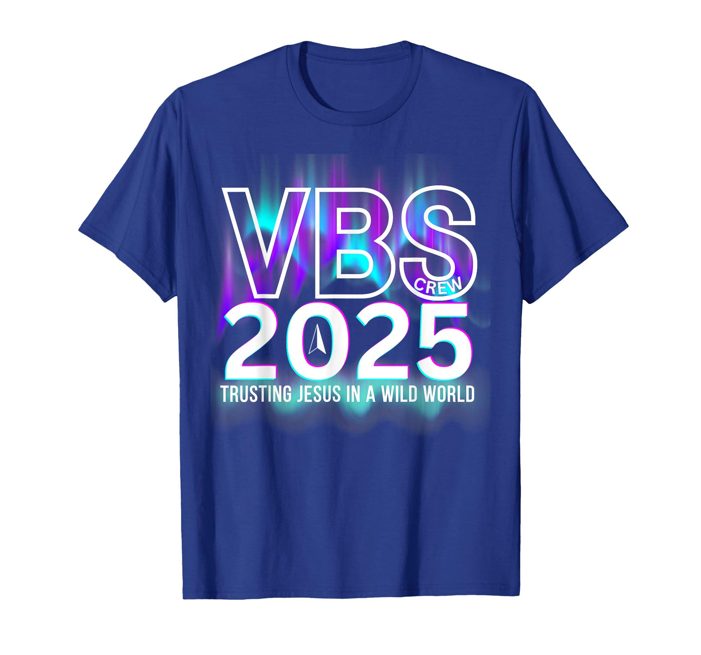 VBS Crew 2025 Northern Lights Team VBS Vacation Bible School T-Shirt