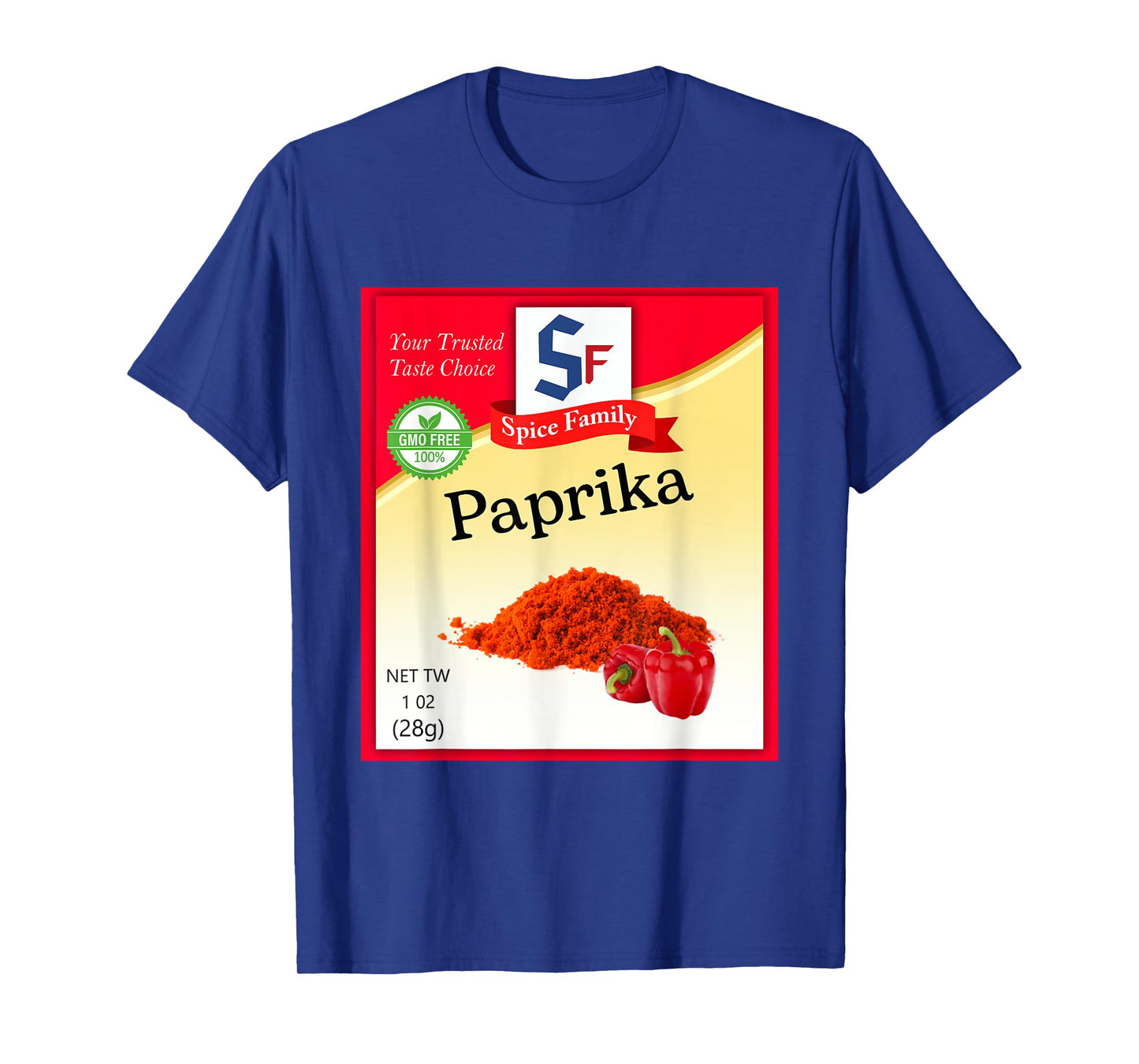 Paprika Condiment Costume Holiday Spice Group Costumes T-Shirt