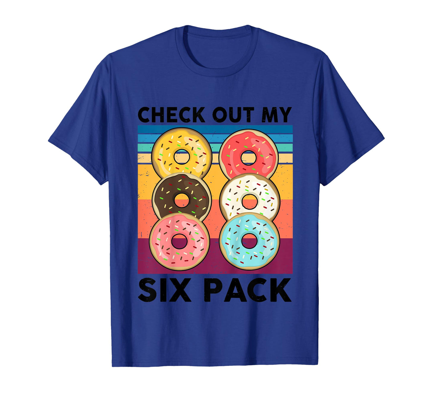 Donut Shirt Check Out My Six Pack 6-Pack Boys Girls Doughnut T-Shirt