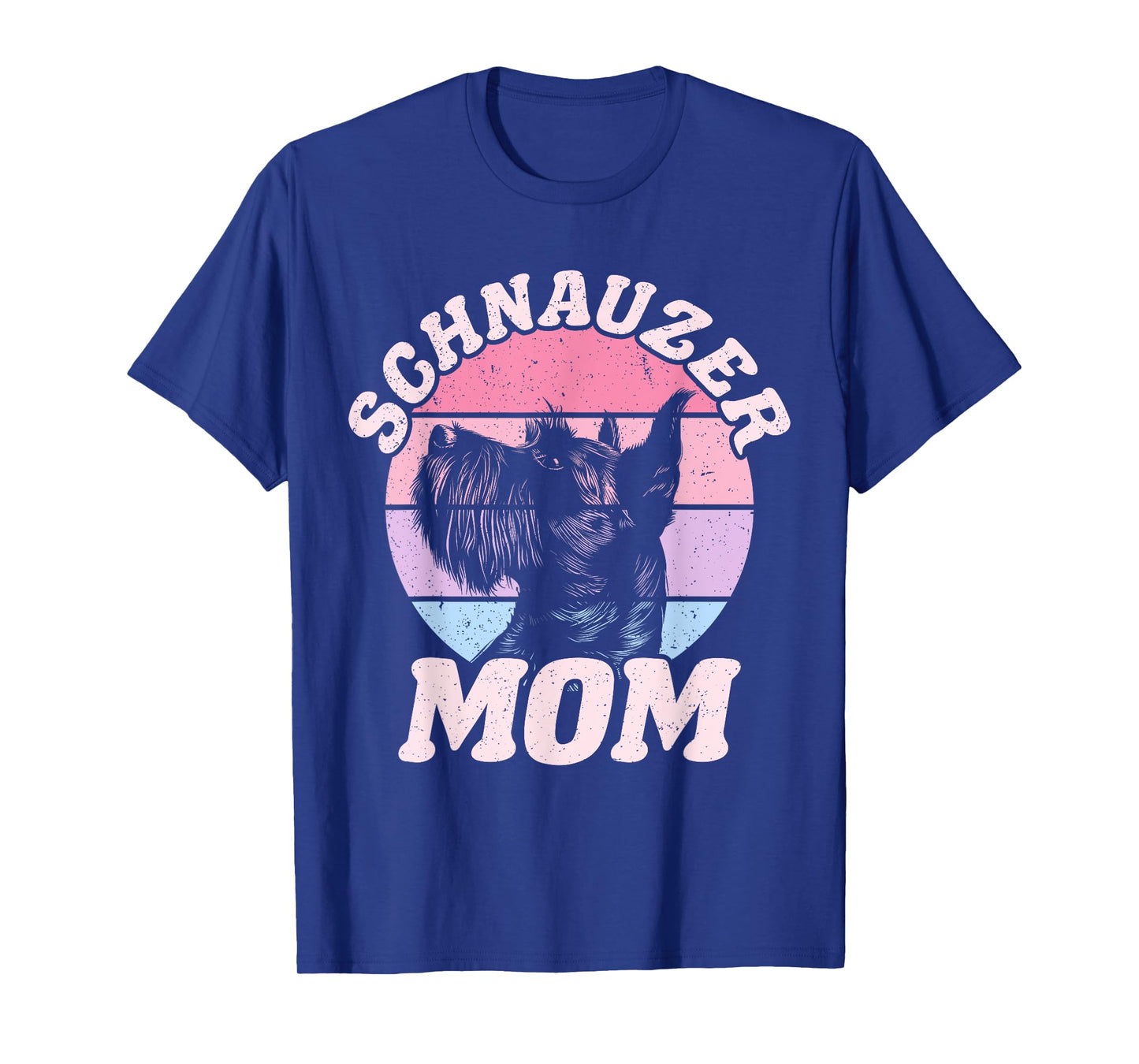 Schnauzer Mom Dog Funny Mother's Day Vintage Pet T-Shirt