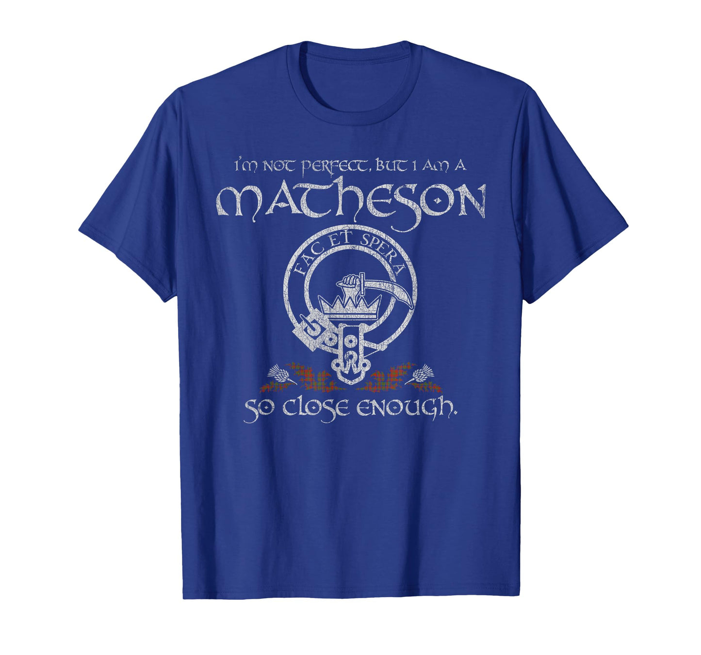 Matheson Clan Proud Heritage Scottish Last Name Vintage T-Shirt