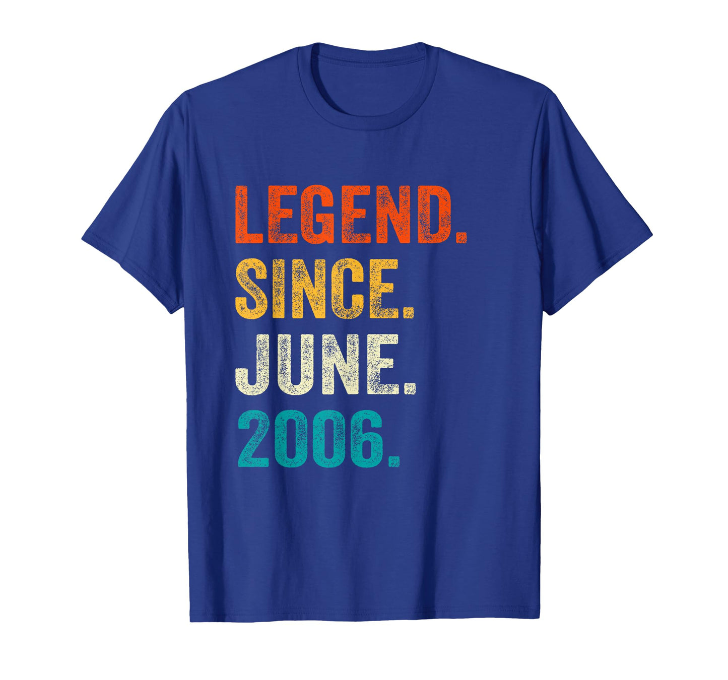 Legend Since June 2006 19th Birthday Lover 19 Year Old T-Shirt