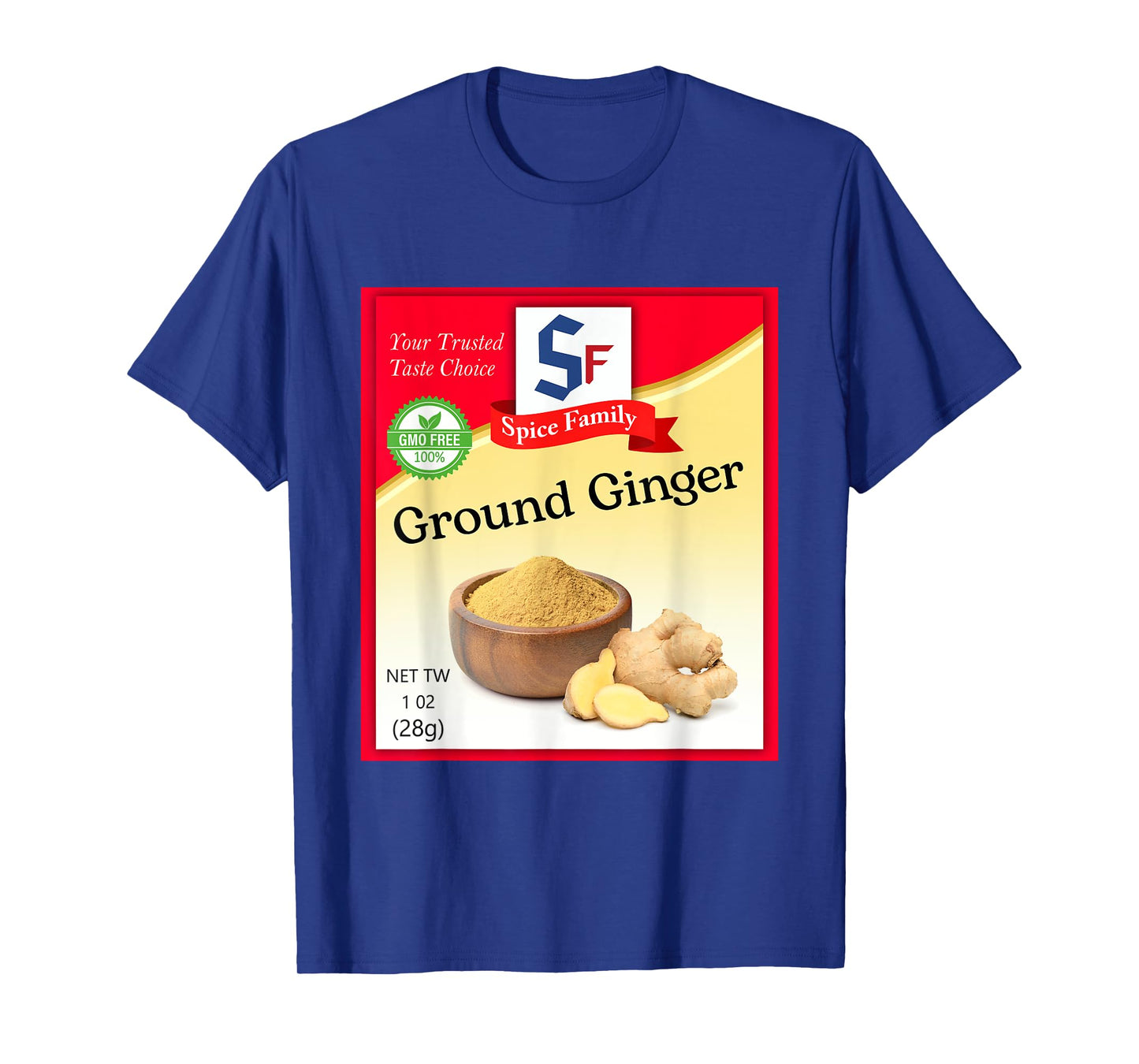 Ground Ginger Condiment Costume Holiday Spice Group Costumes T-Shirt