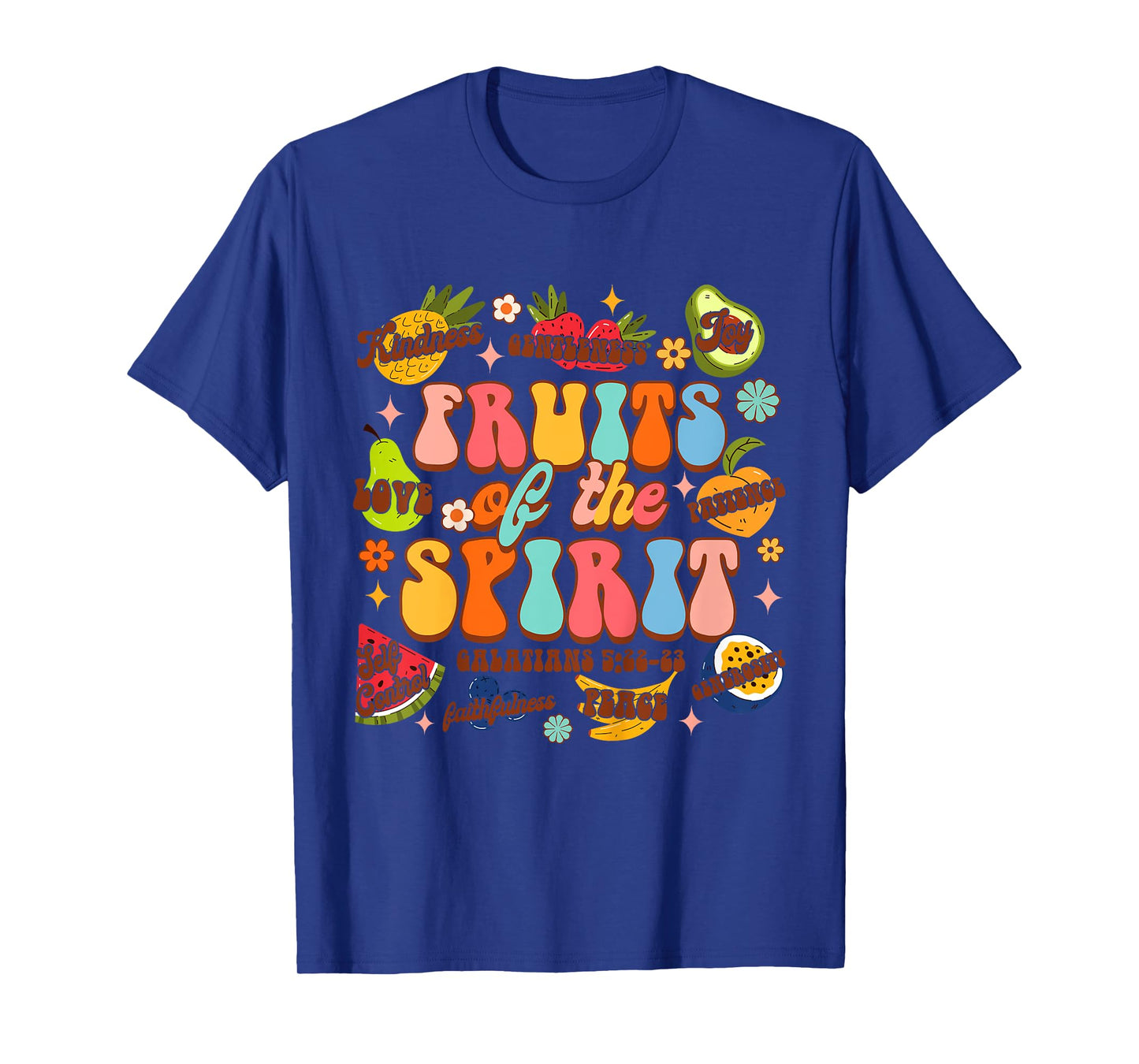 Kids Christian Jesus God Religious Baby Fruits Of The Spirit T-Shirt