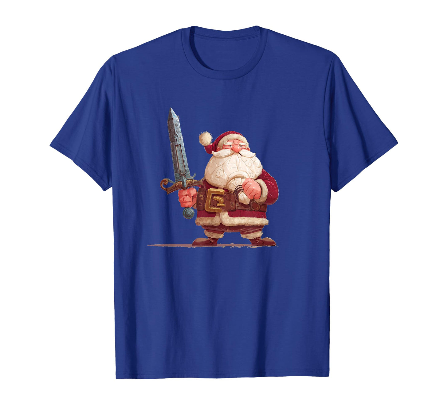 Amazing Santa Claus in Knight Style for Boys and Girls T-Shirt